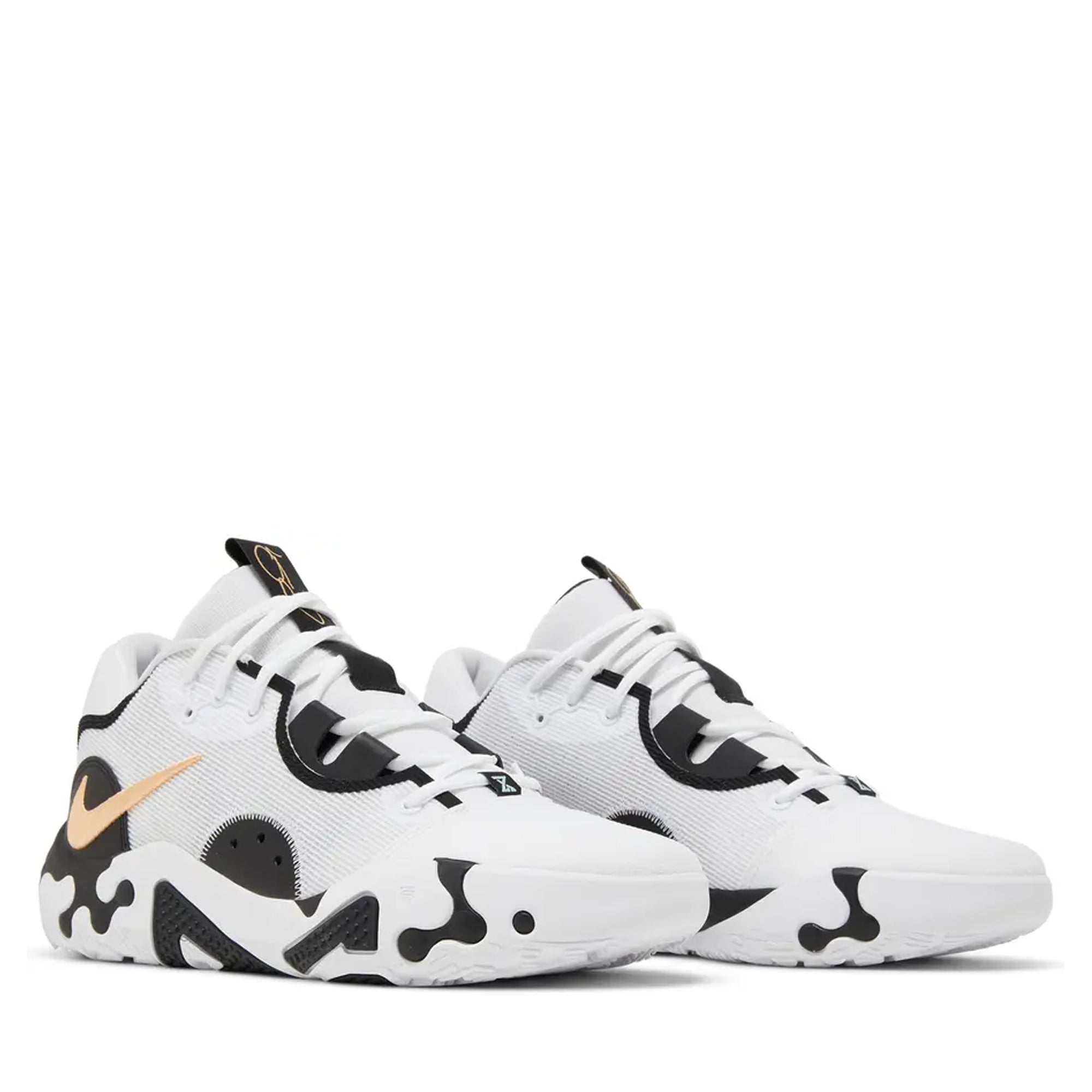 シューズ(男性用) PG6 Nike PG 6 White Black Orange Chalk | PLUS