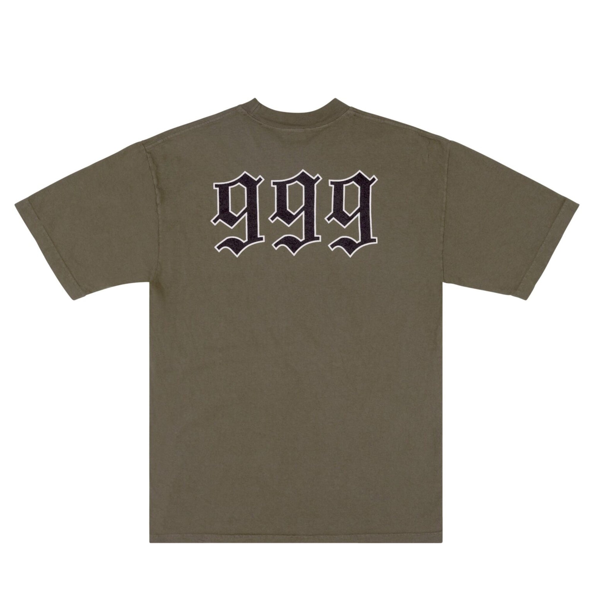 Revenge x Juice Wrld 999 Portrait Tee Army Green | PLUS