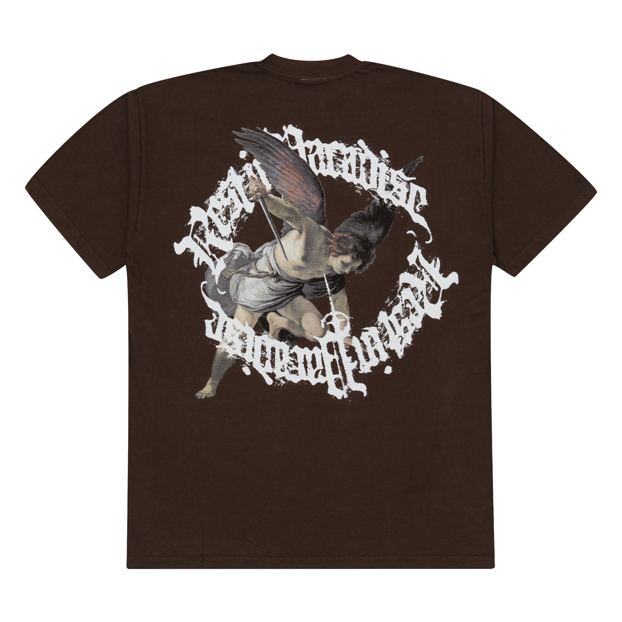 Revenge Anuel St. Michael Tee Brown | PLUS