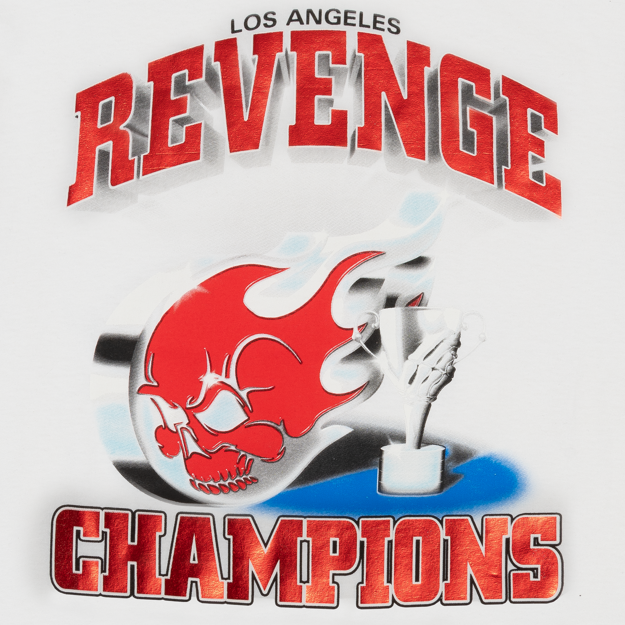 Revenge LA Champions Tee White-PLUS