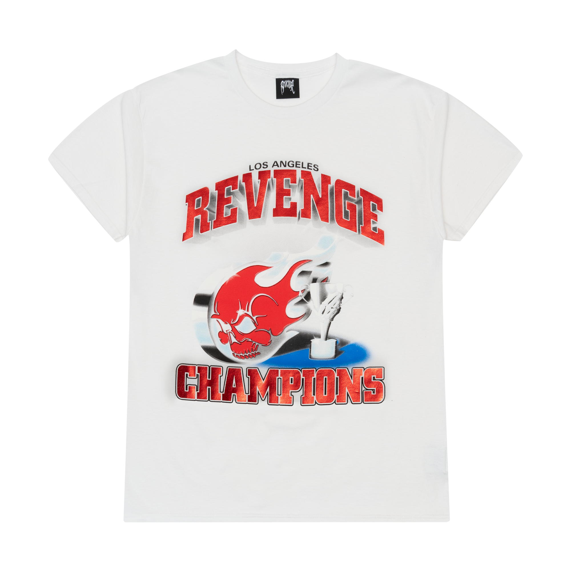Revenge LA Champions Tee White-PLUS
