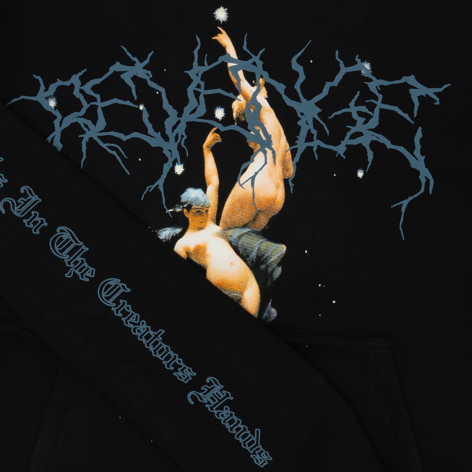 Revenge Angel Hoodie Black-PLUS