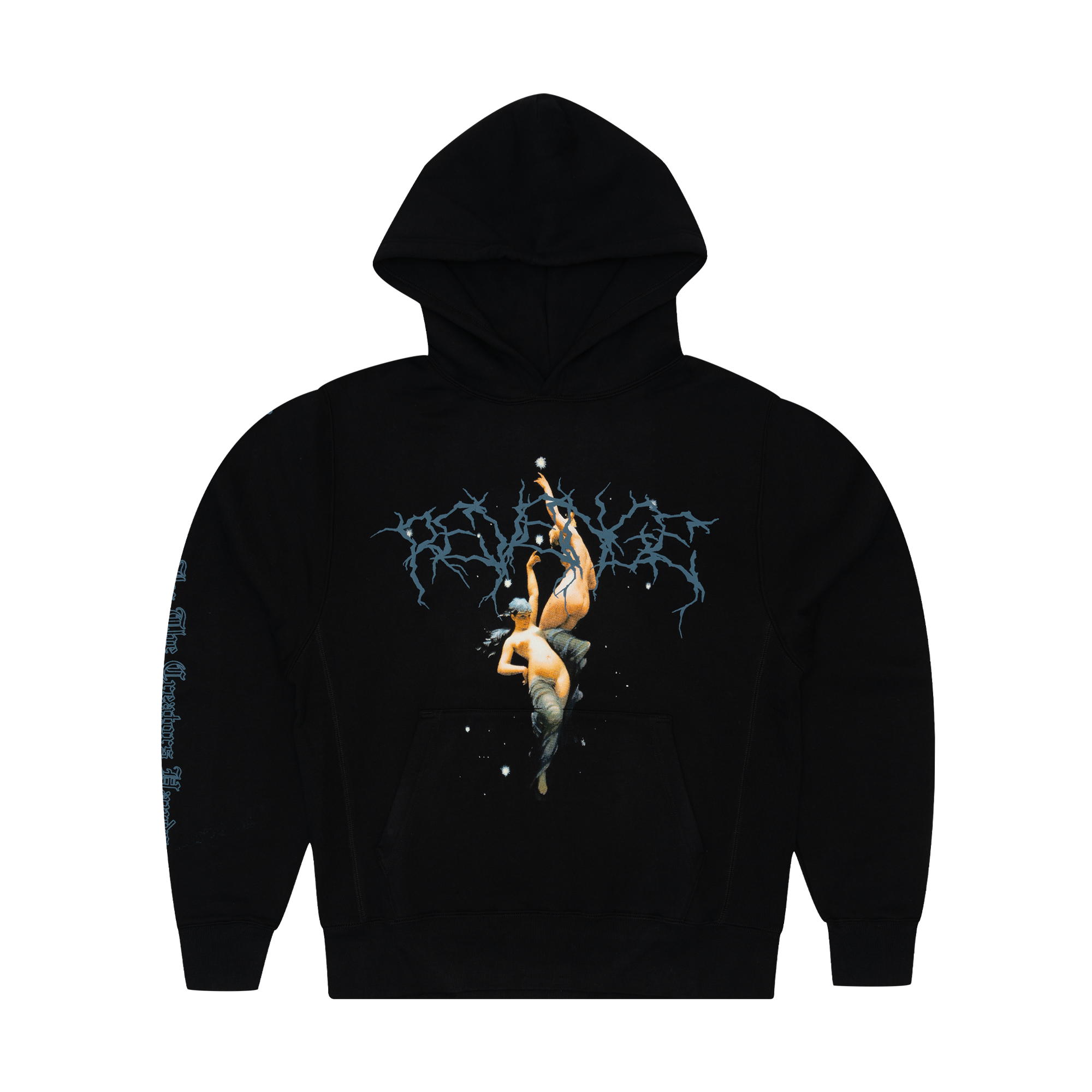 Revenge Angel Hoodie Black-PLUS