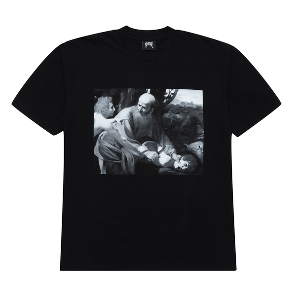 Revenge Sacrifice Of Isaac Tee Black | PLUS