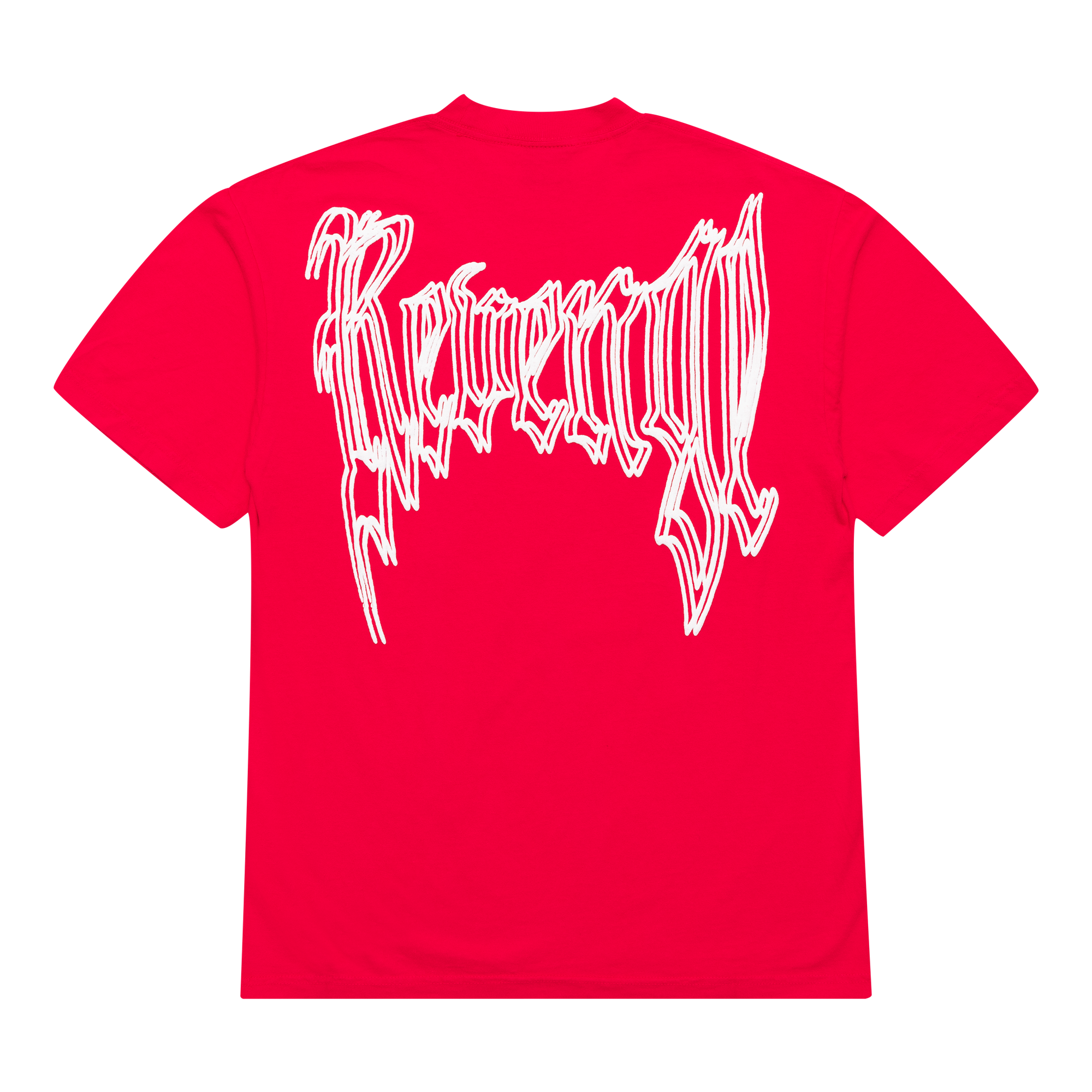 Revenge Sacrifice Of Isaac Tee Red | PLUS