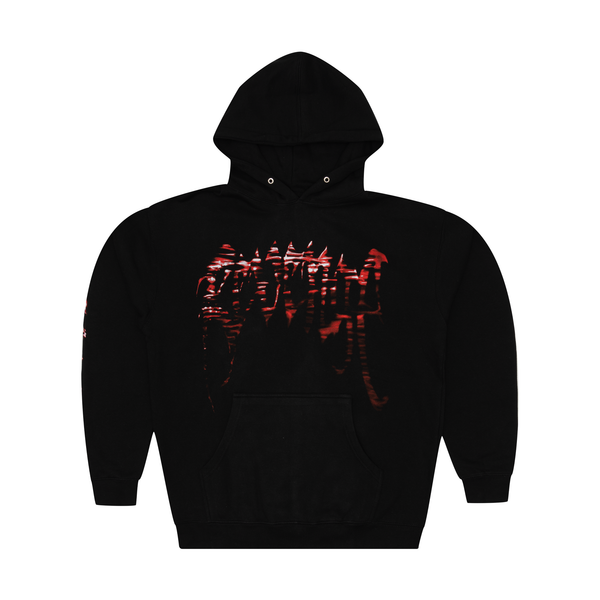 Black red revenge hoodie online