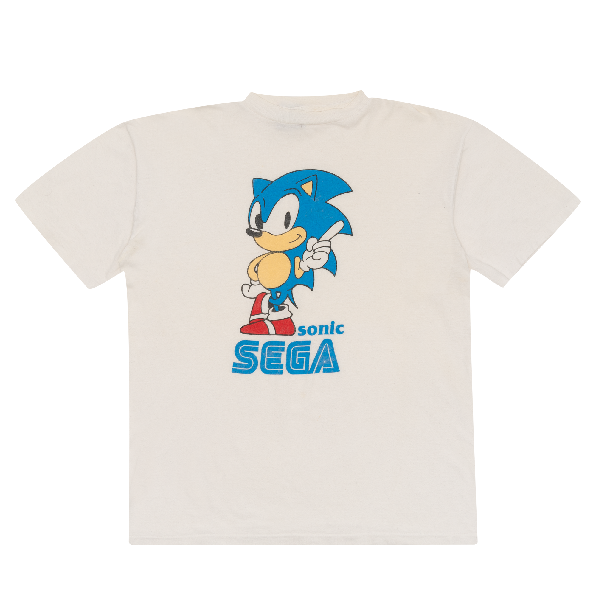 Sonic Sega 90's Tee White-PLUS