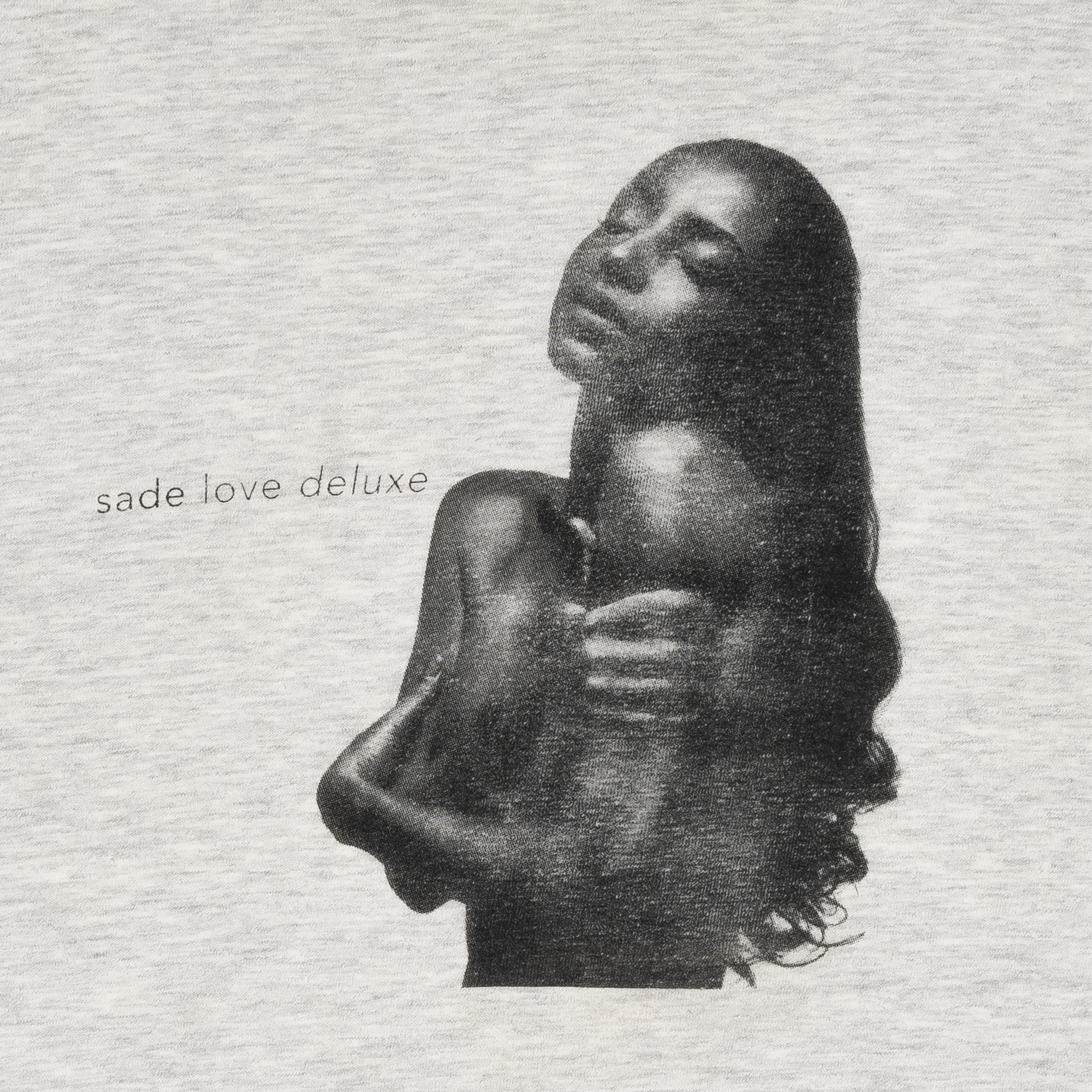Sade Love Deluxe Distressed Tee Grey-PLUS