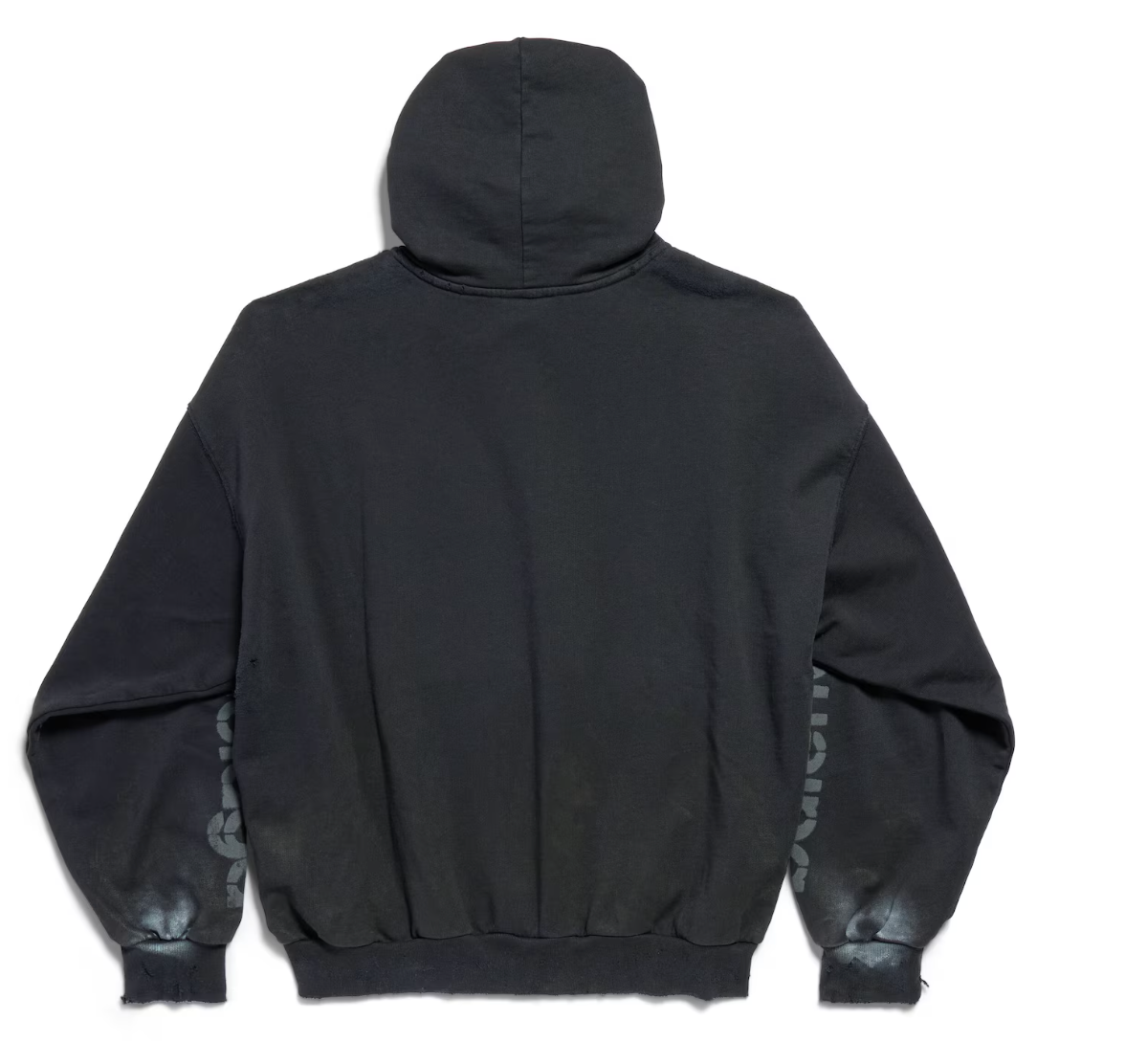 Balenciaga 3b Stencil Hoodie Medium Fit-PLUS