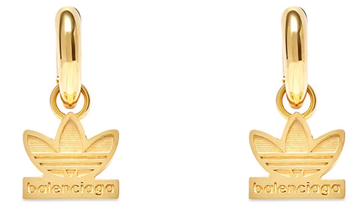 Balenciaga x adidas Trefoil Earrings-PLUS