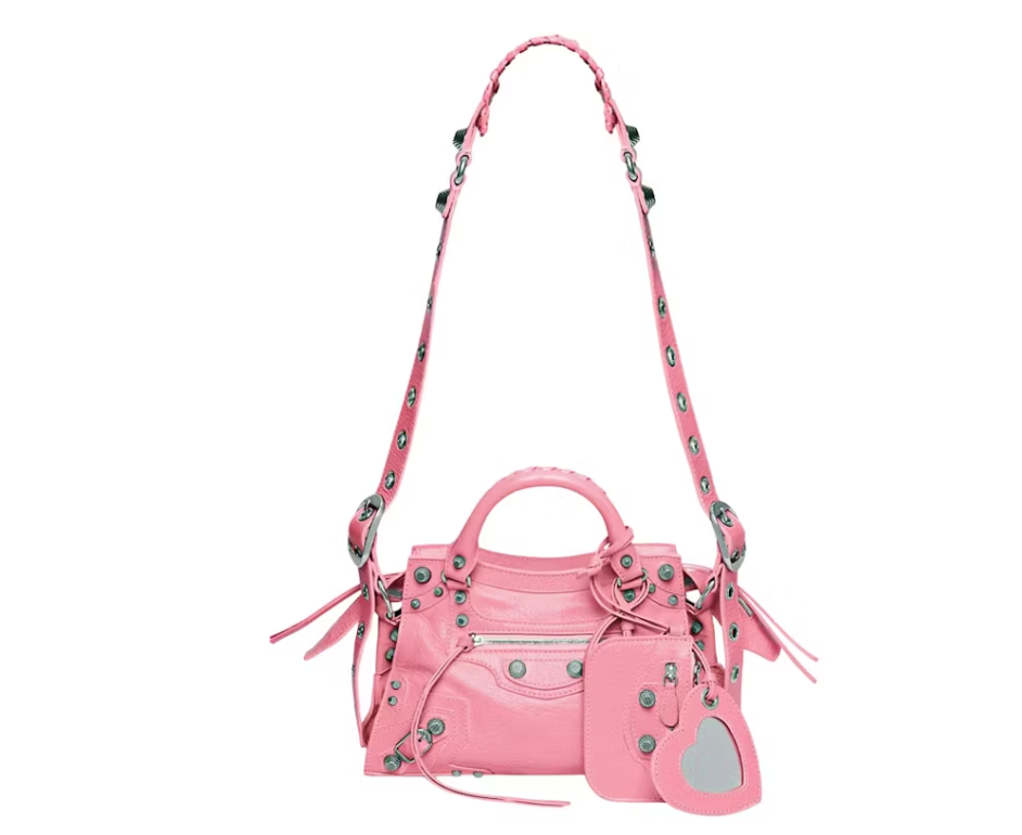 Balenciaga Neo Cagole Handbag XS Pink-PLUS