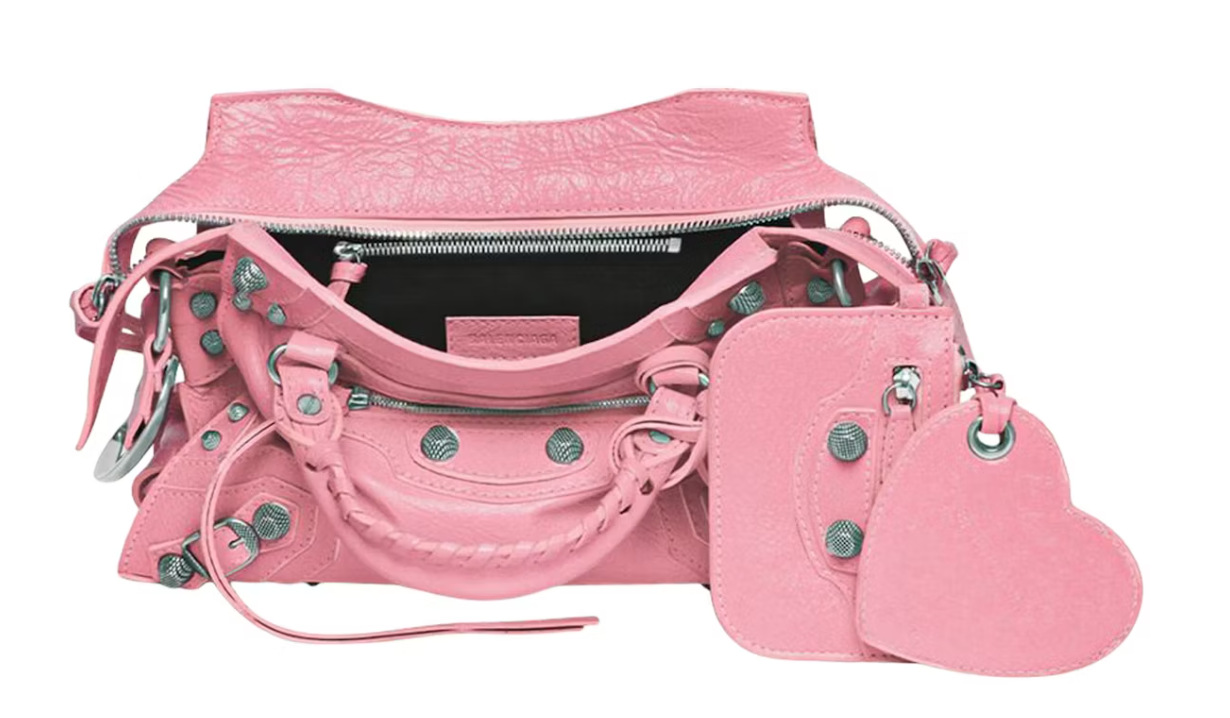 Balenciaga Neo Cagole Handbag XS Pink-PLUS