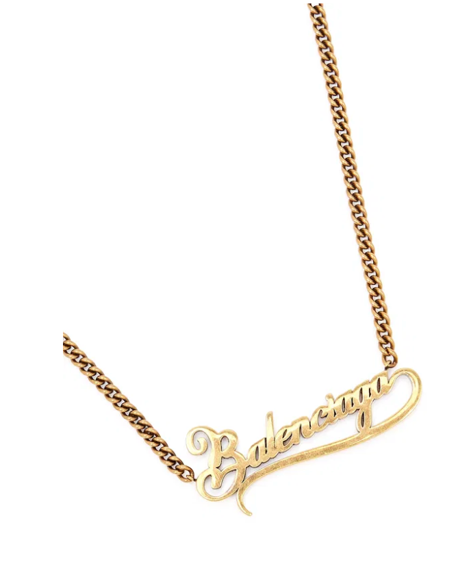 Balenciaga Typo Valetine Necklace-PLUS