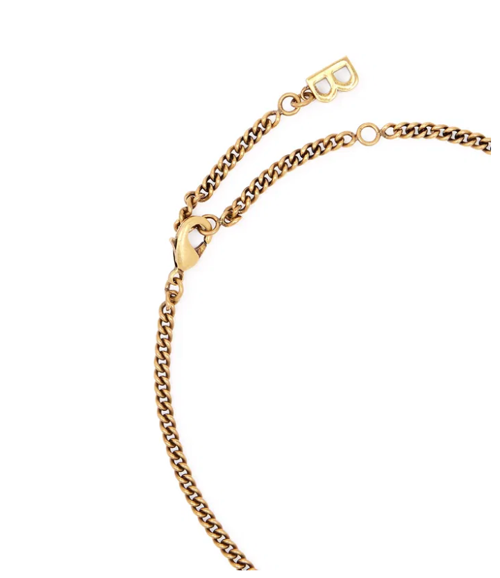 Balenciaga Typo Valetine Necklace-PLUS