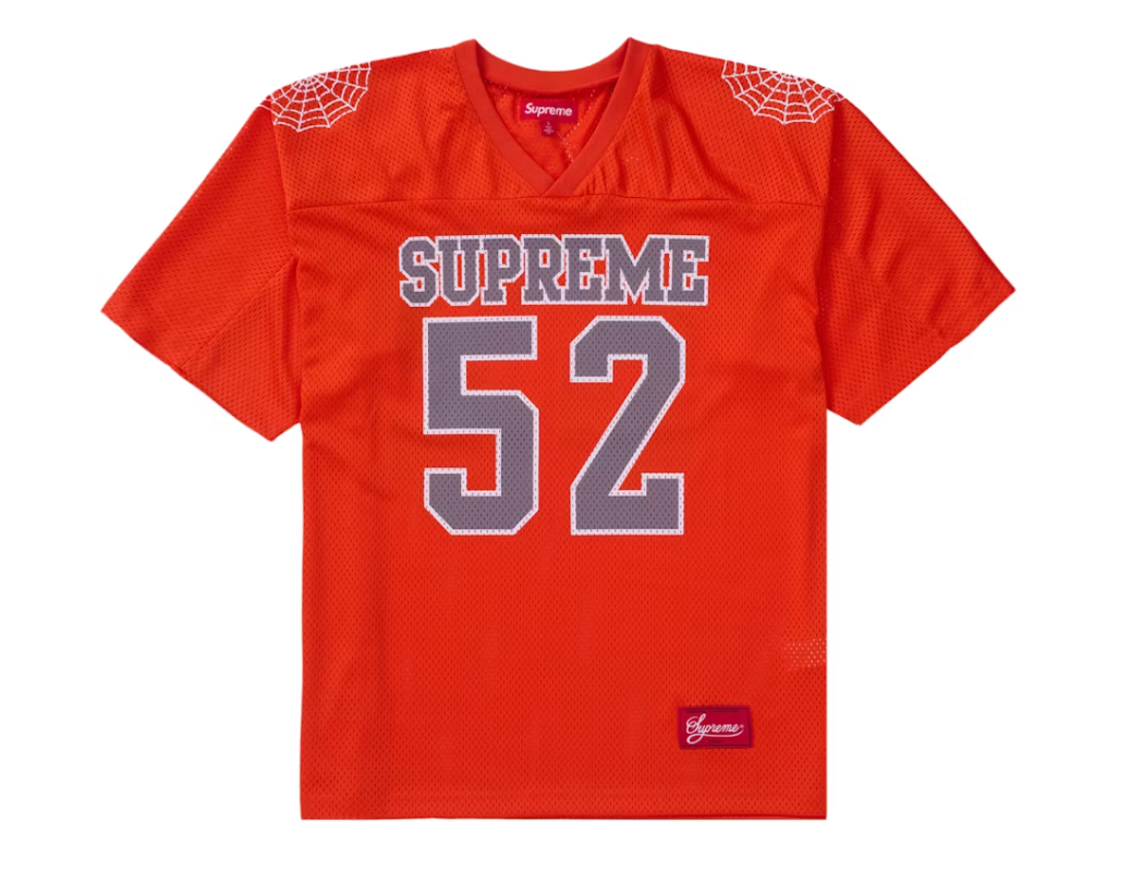 Supreme Spiderweb Football Jersey-PLUS