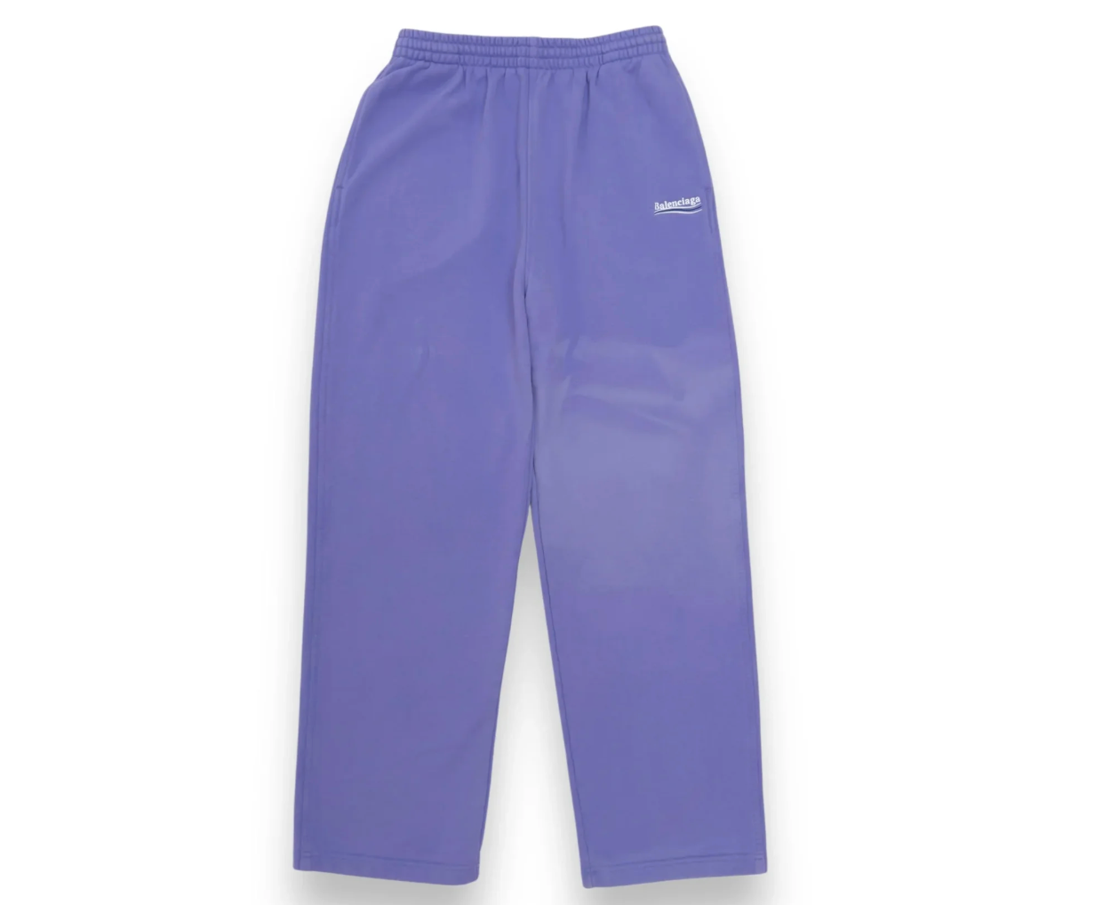 Balenciaga Political Campaign Sweatpants Purple-PLUS