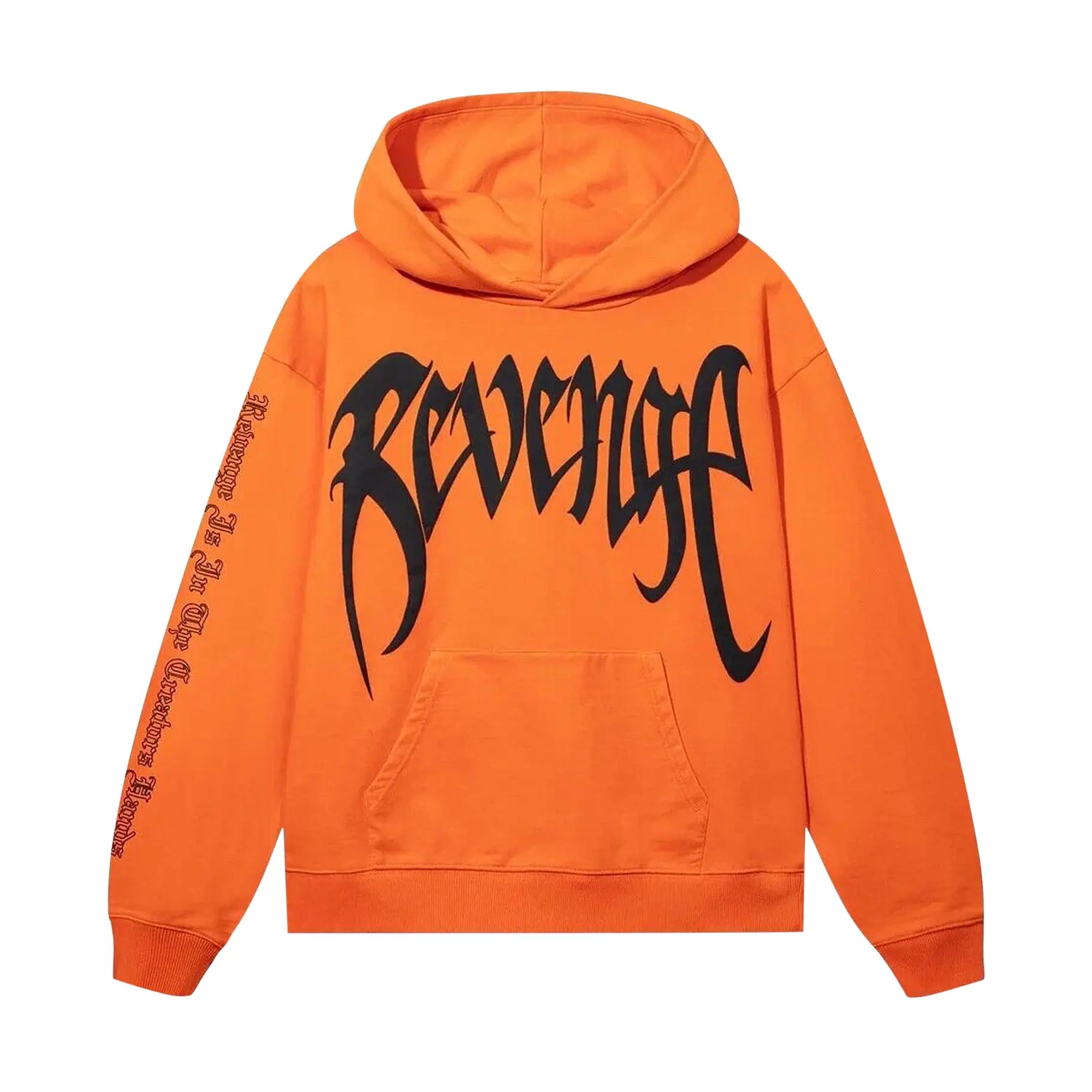 Revenge Arch Logo Hoodie Orange-PLUS