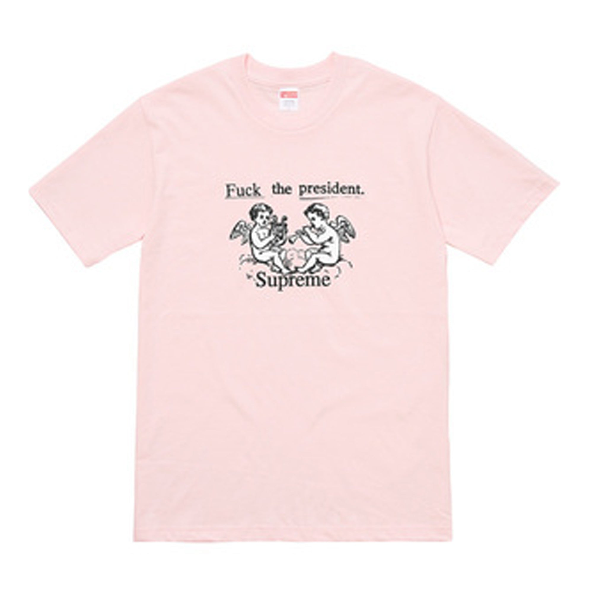 Supreme FTP Tee Pink-PLUS