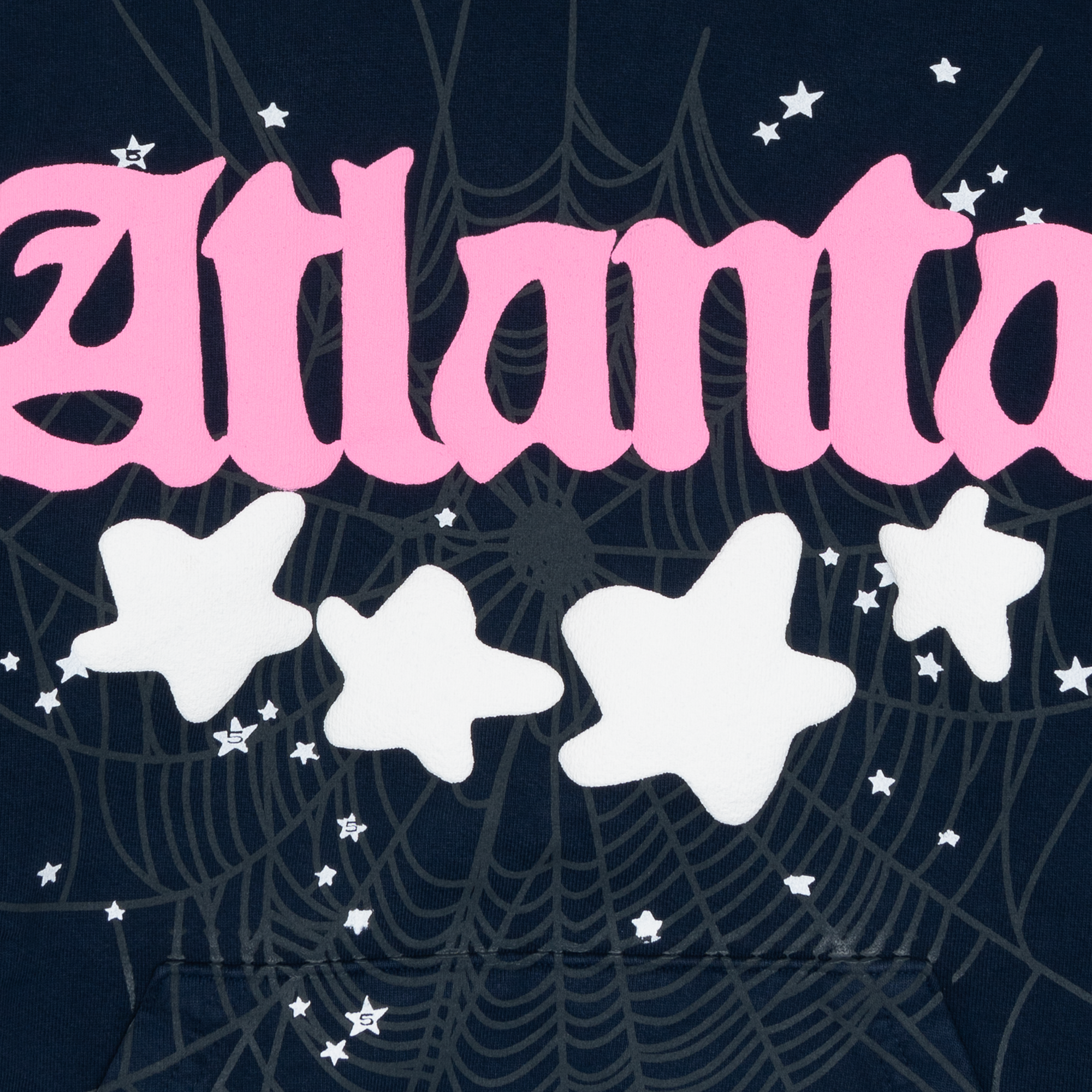 Spider Worldwide Atlanta Hoodie Navy | PLUS