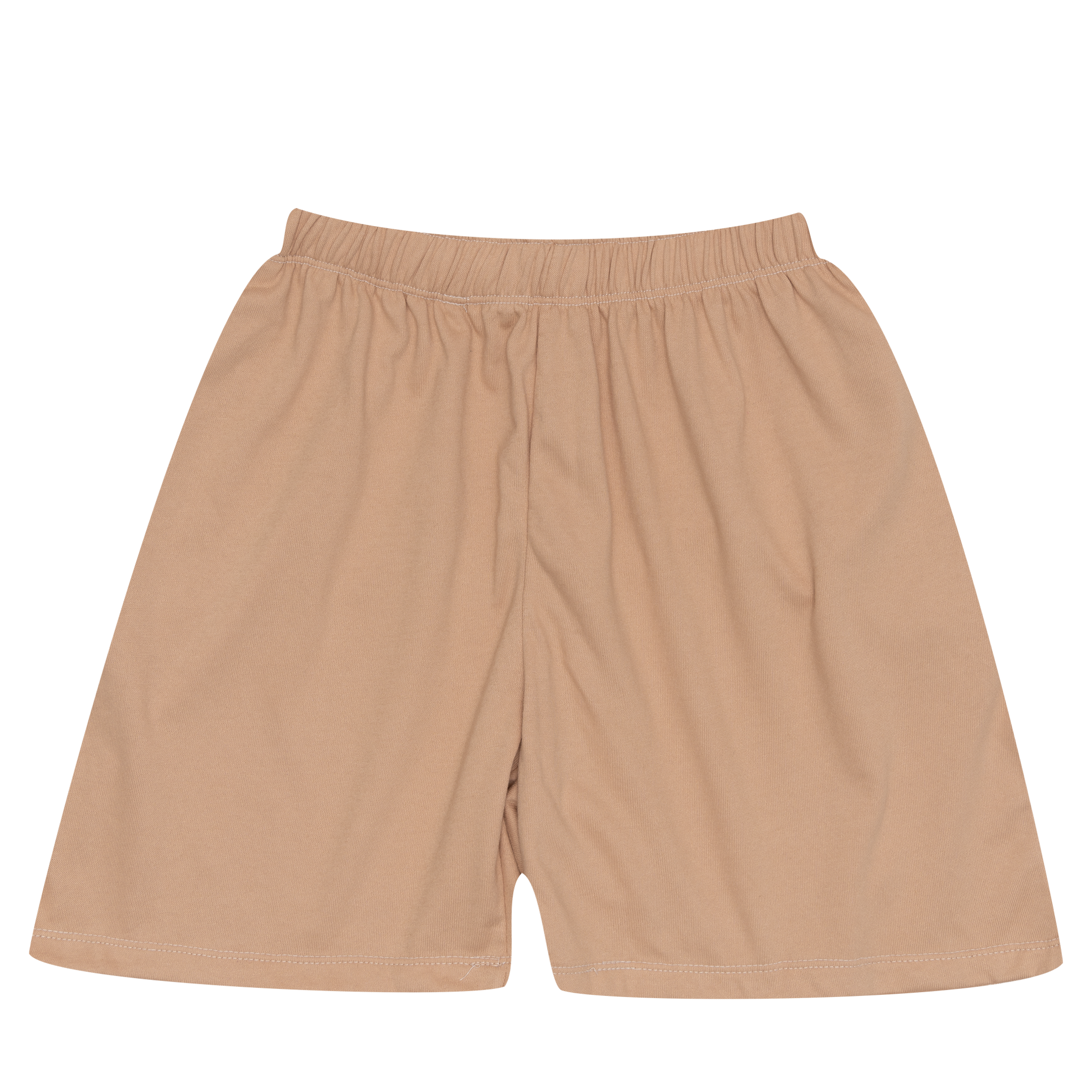 Plus Reworked Terrycloth Shorts Beige-PLUS