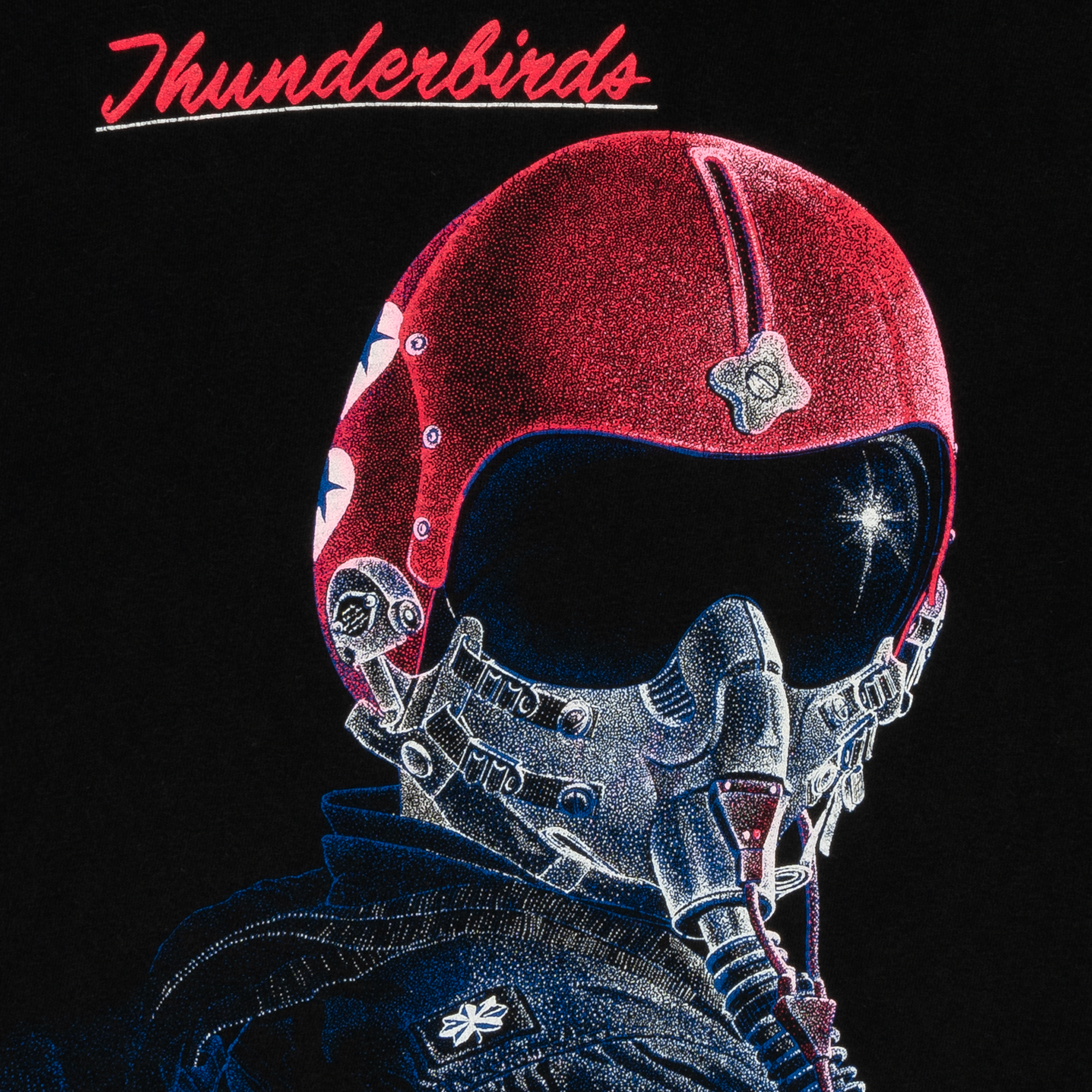 Thunderbirds Diamond Roll 1992 Tee Black-PLUS
