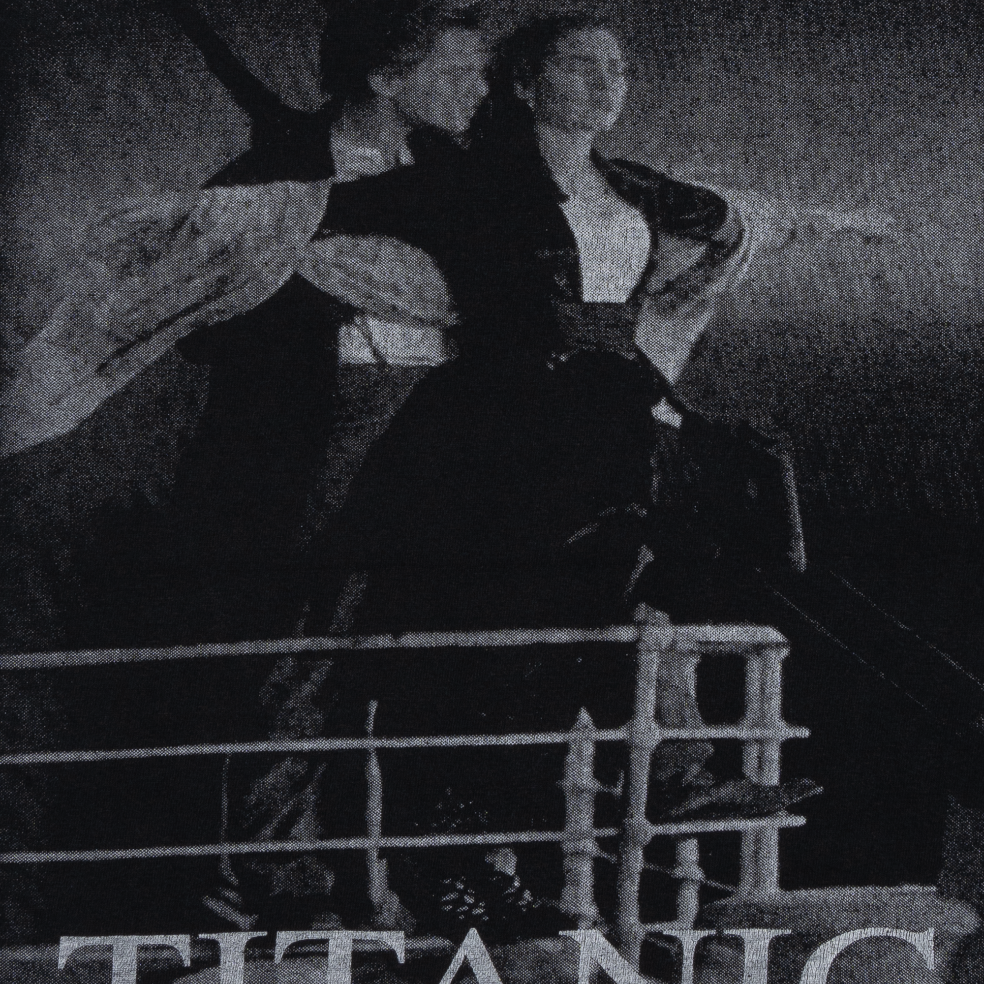 Titanic Movie Double Sided 90s Tee Black-PLUS