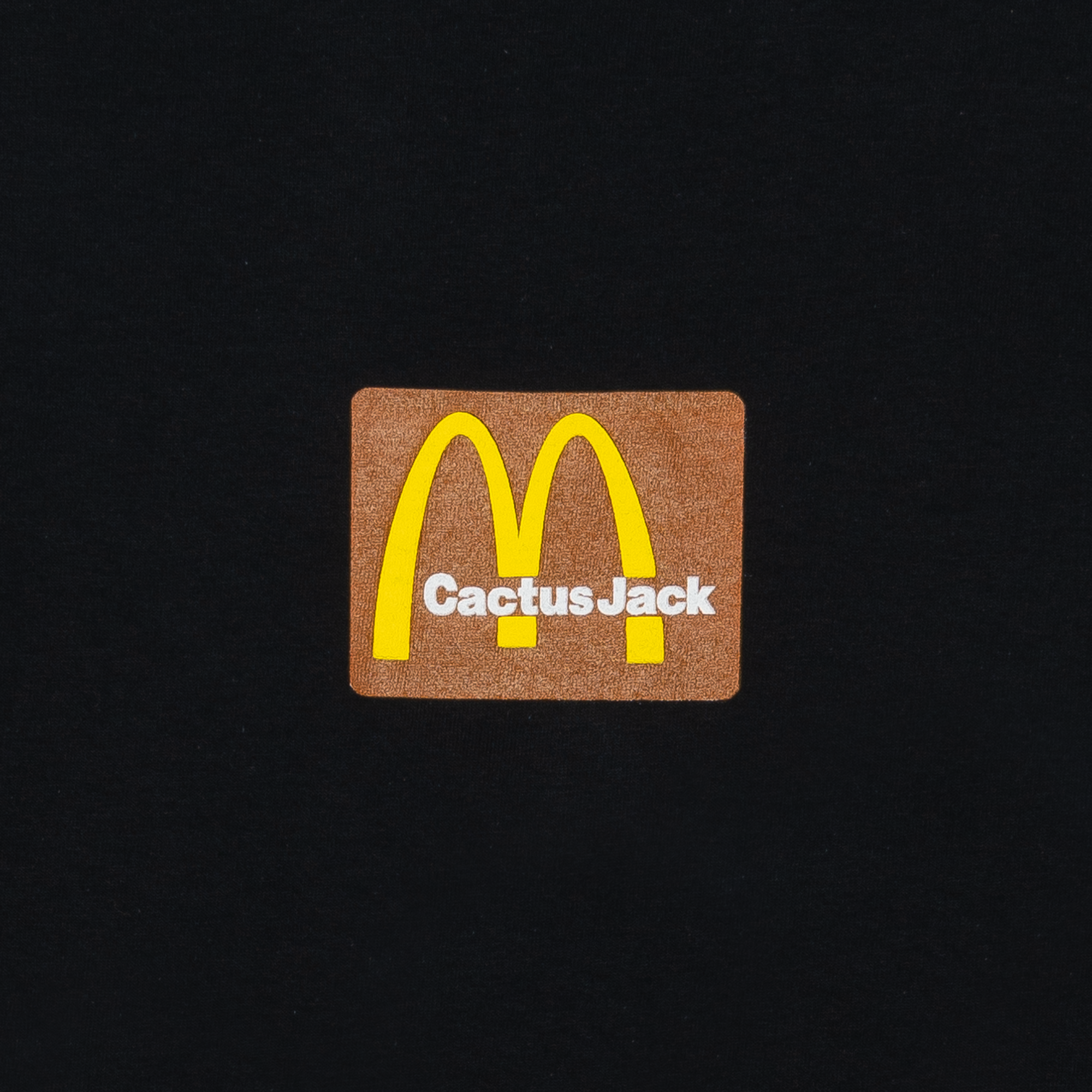 Travis Scott x McDonald's Sesame Inv T-shirt Black/Brown-PLUS