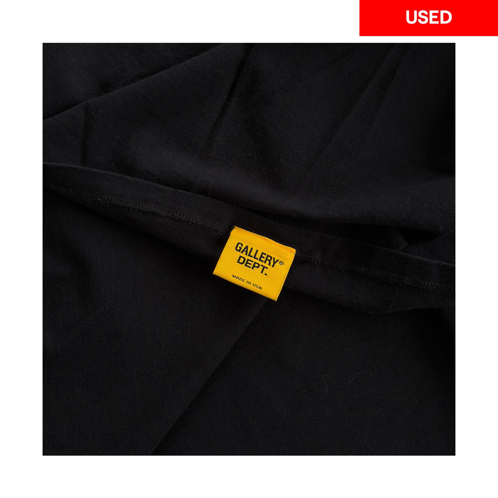 Gallery Dept. Souvenir Tee Black (Used)-PLUS