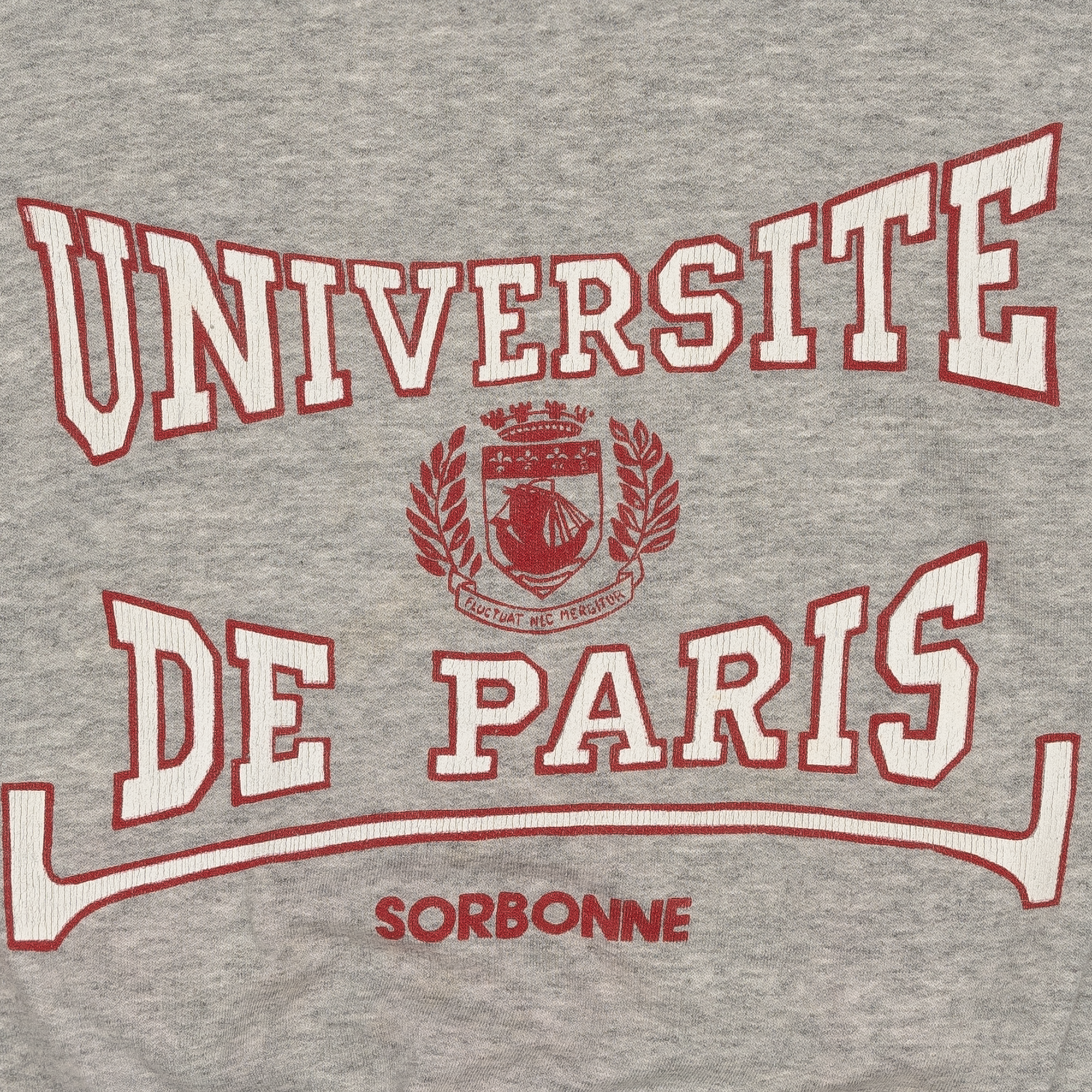 Universite De Paris Sorbonne Crewneck Grey-PLUS