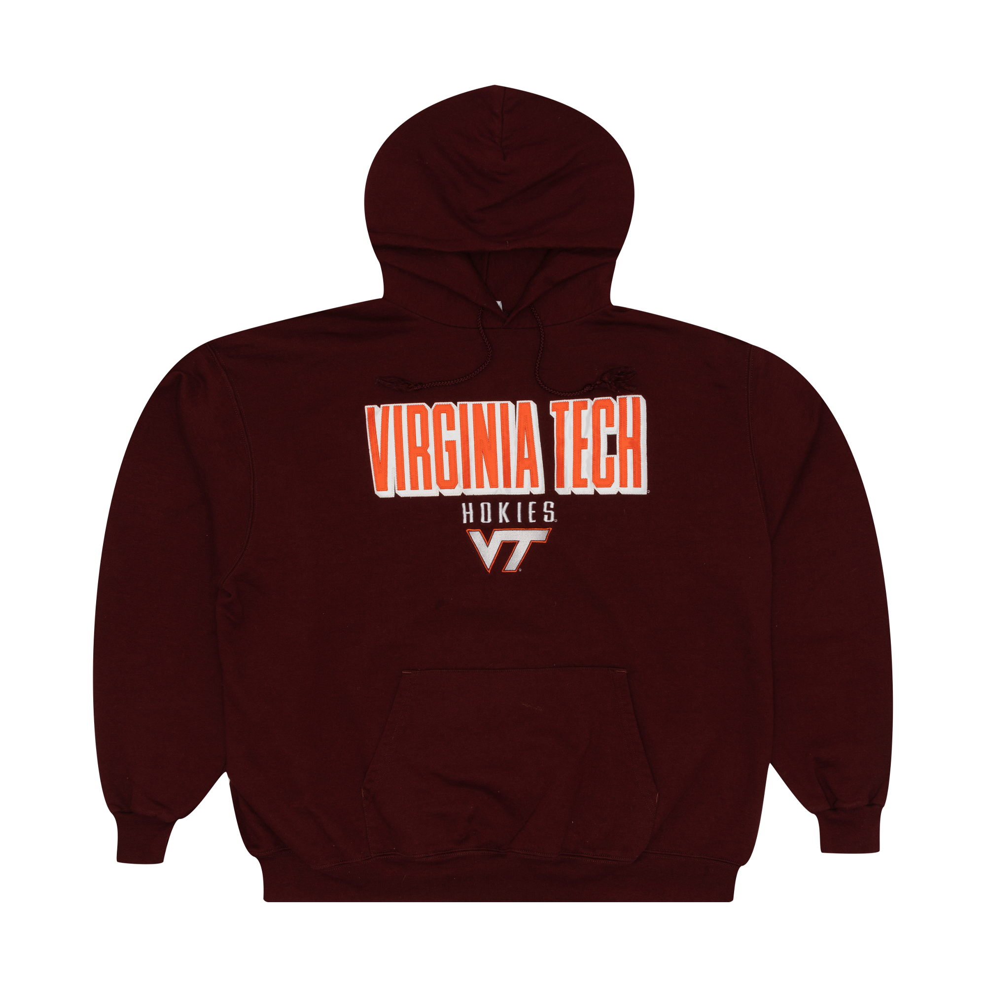 Virginia Tech Hokies Champion Collegiate Hoodie Burgundy-PLUS
