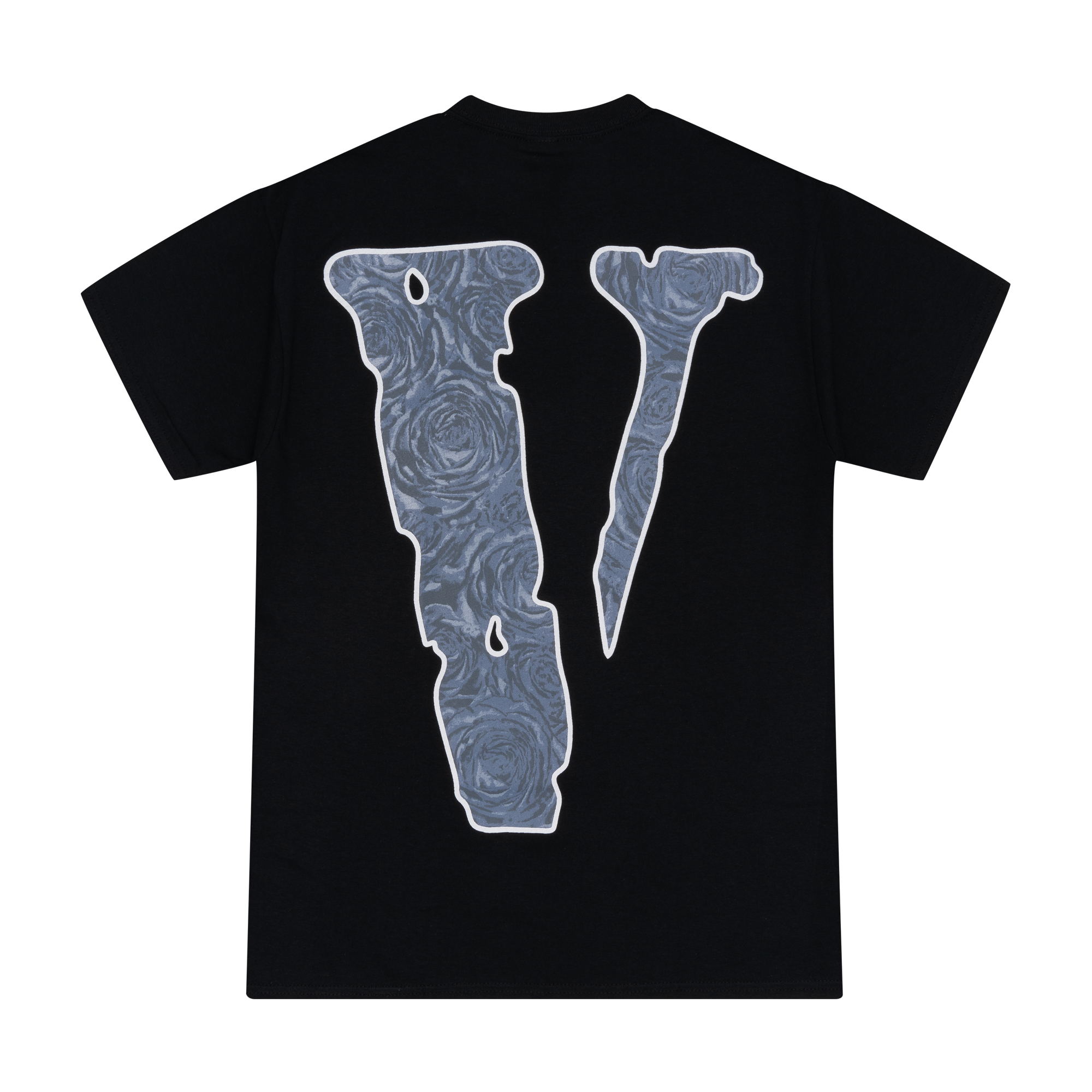 Vlone x Pop Smoke The Woo T-Shirt Black-PLUS