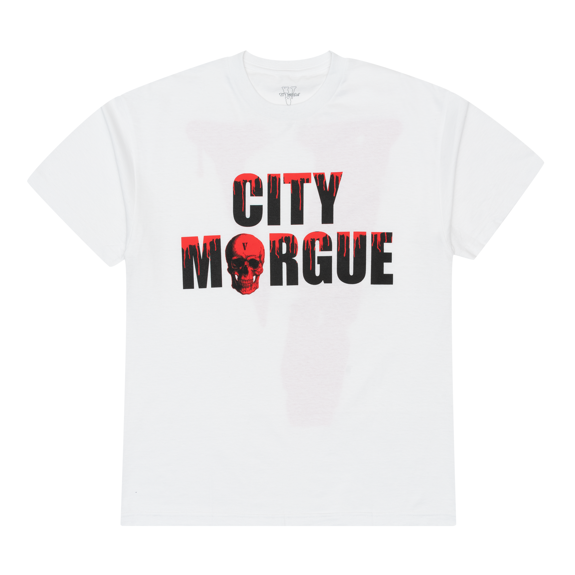 City Morgue x Vlone Drip Tee White-PLUS