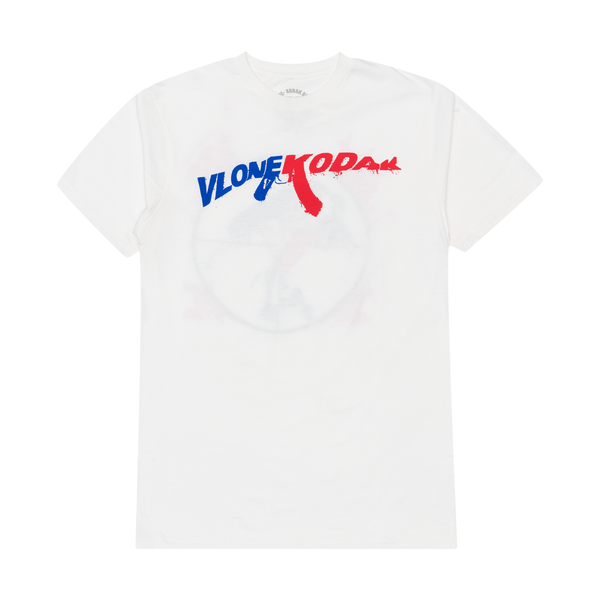 Kodak Black x Vlone 47 T-shirt White | PLUS