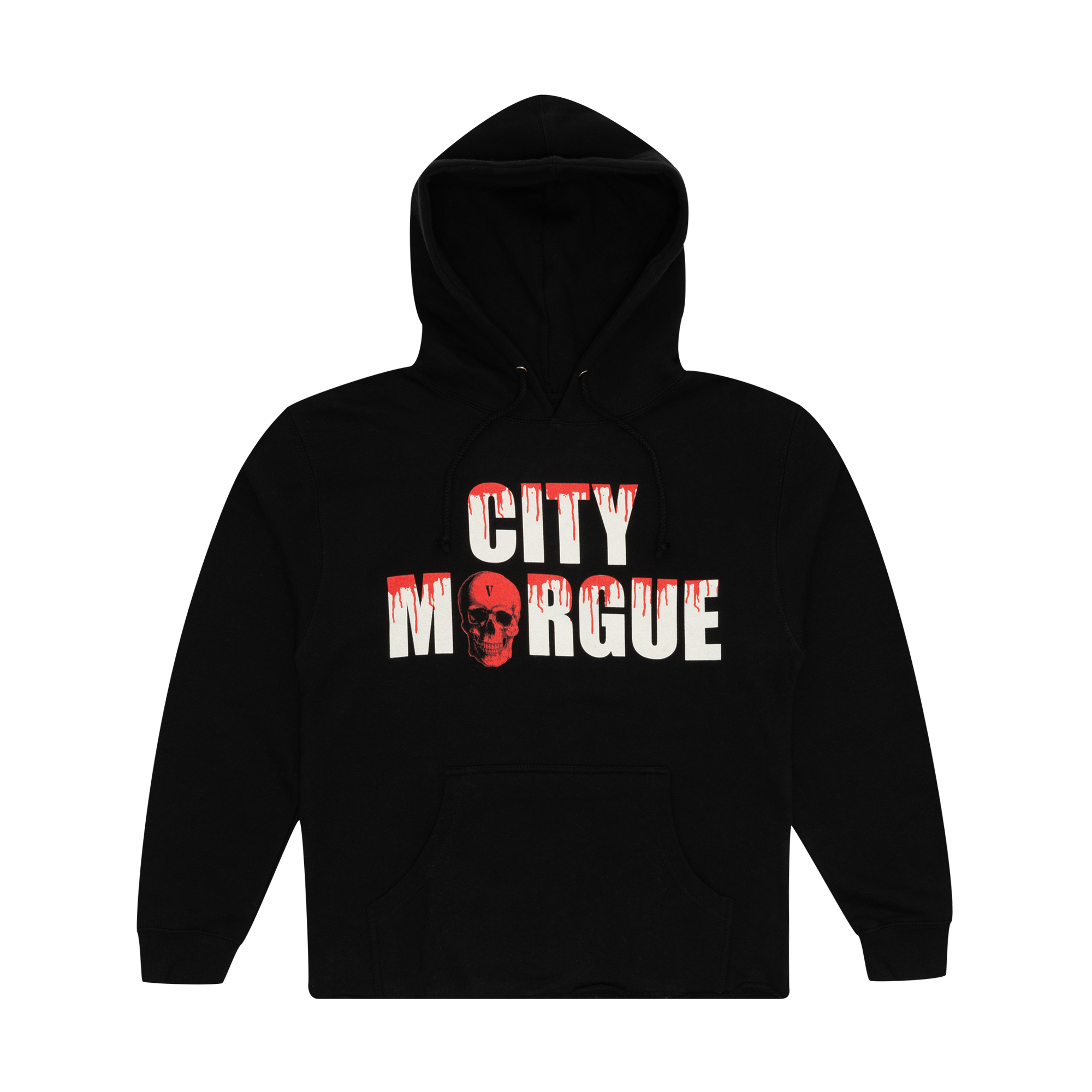 City Morgue x Vlone Dogs Hoodie Black-PLUS