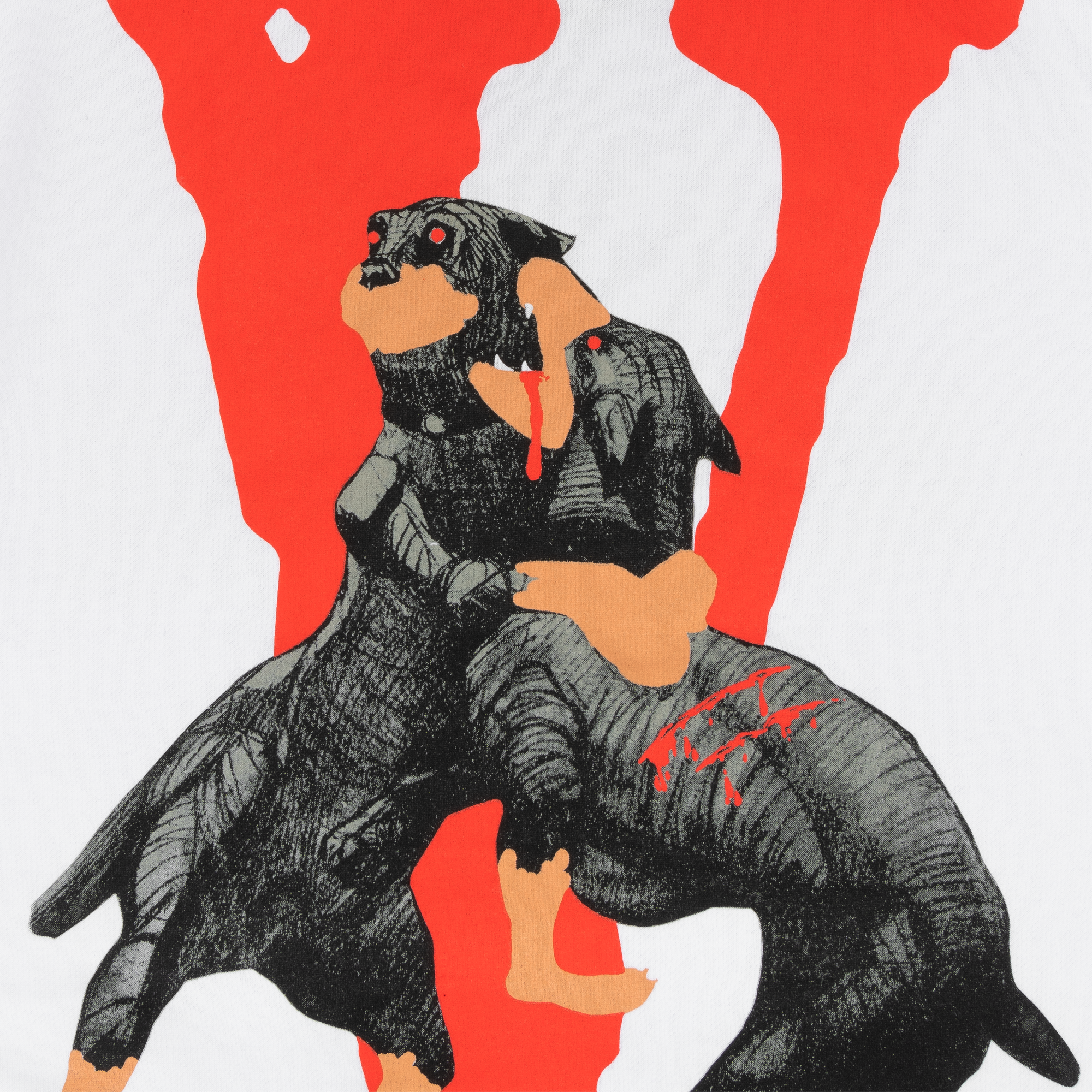 wallpaper vlone x off white jordan City Morgue x Vlone Dogs Hoodie White PLUS