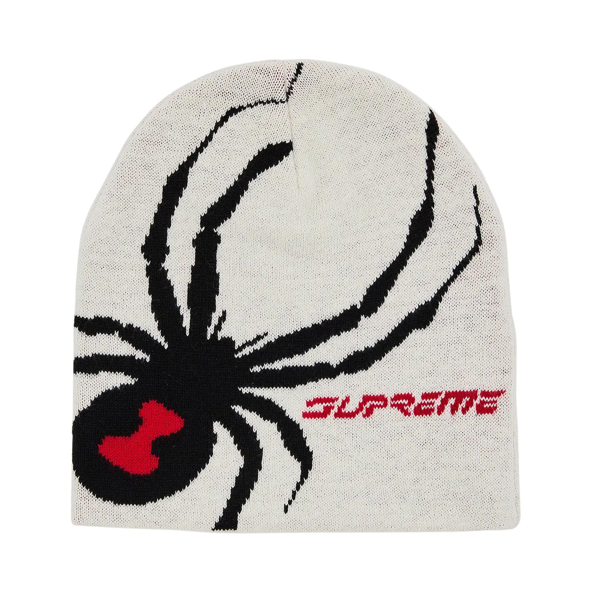 Supreme Spyder Beanie White-PLUS