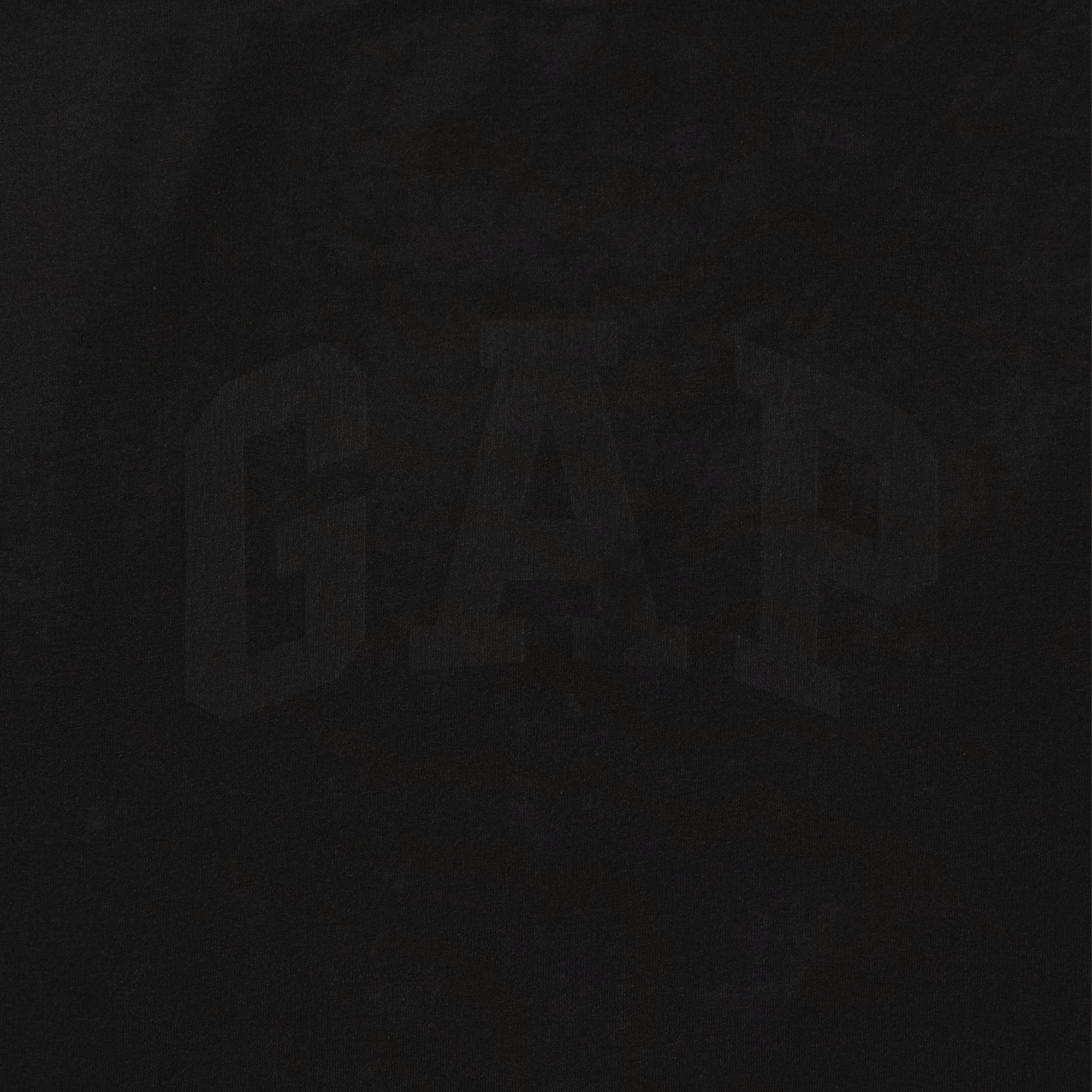 Yeezy Gap x Balenciaga Dove 3/4 Sleeve Tee Black | PLUS