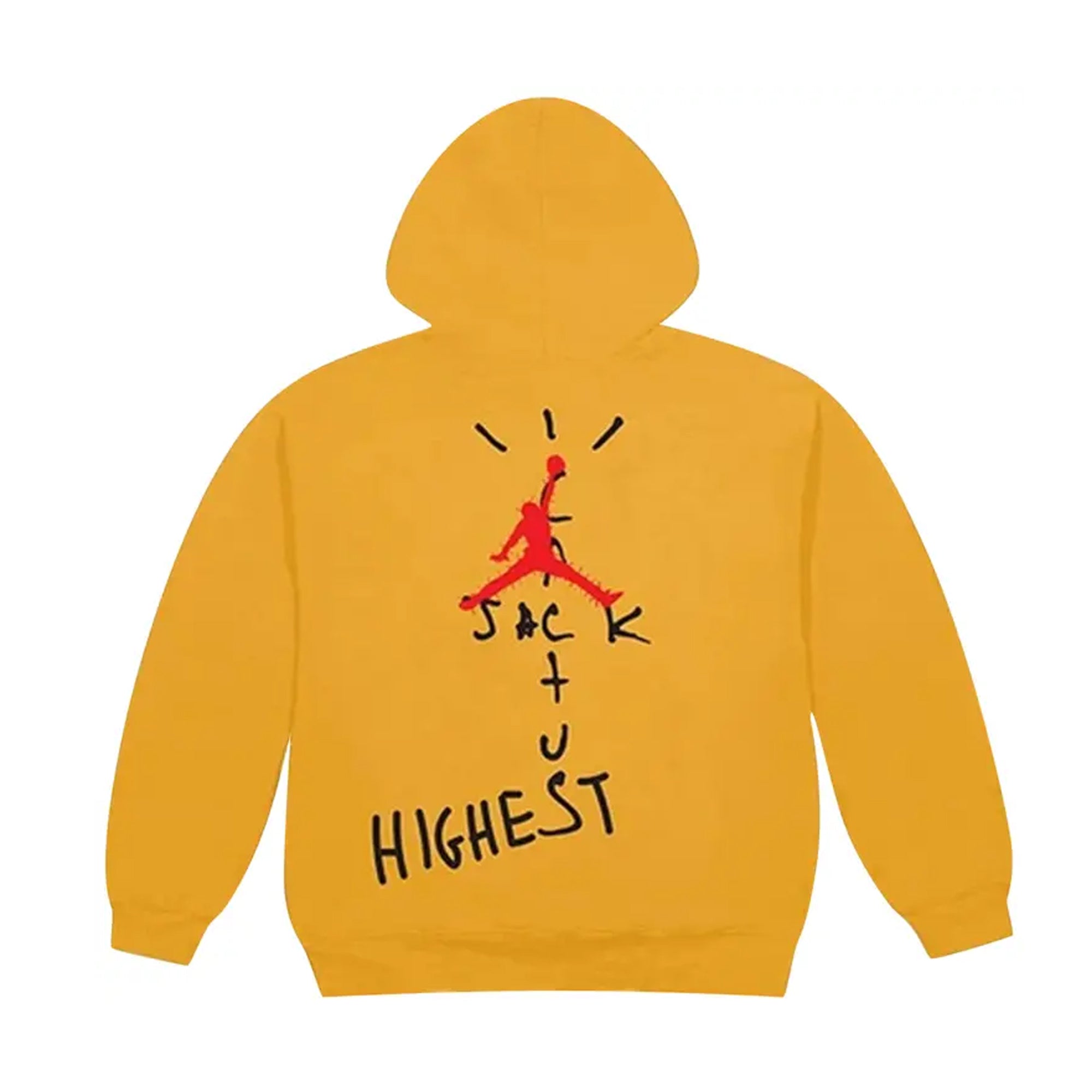 Travis Scott x Jordan Cactus Jack Highest Hoodie Gold-PLUS