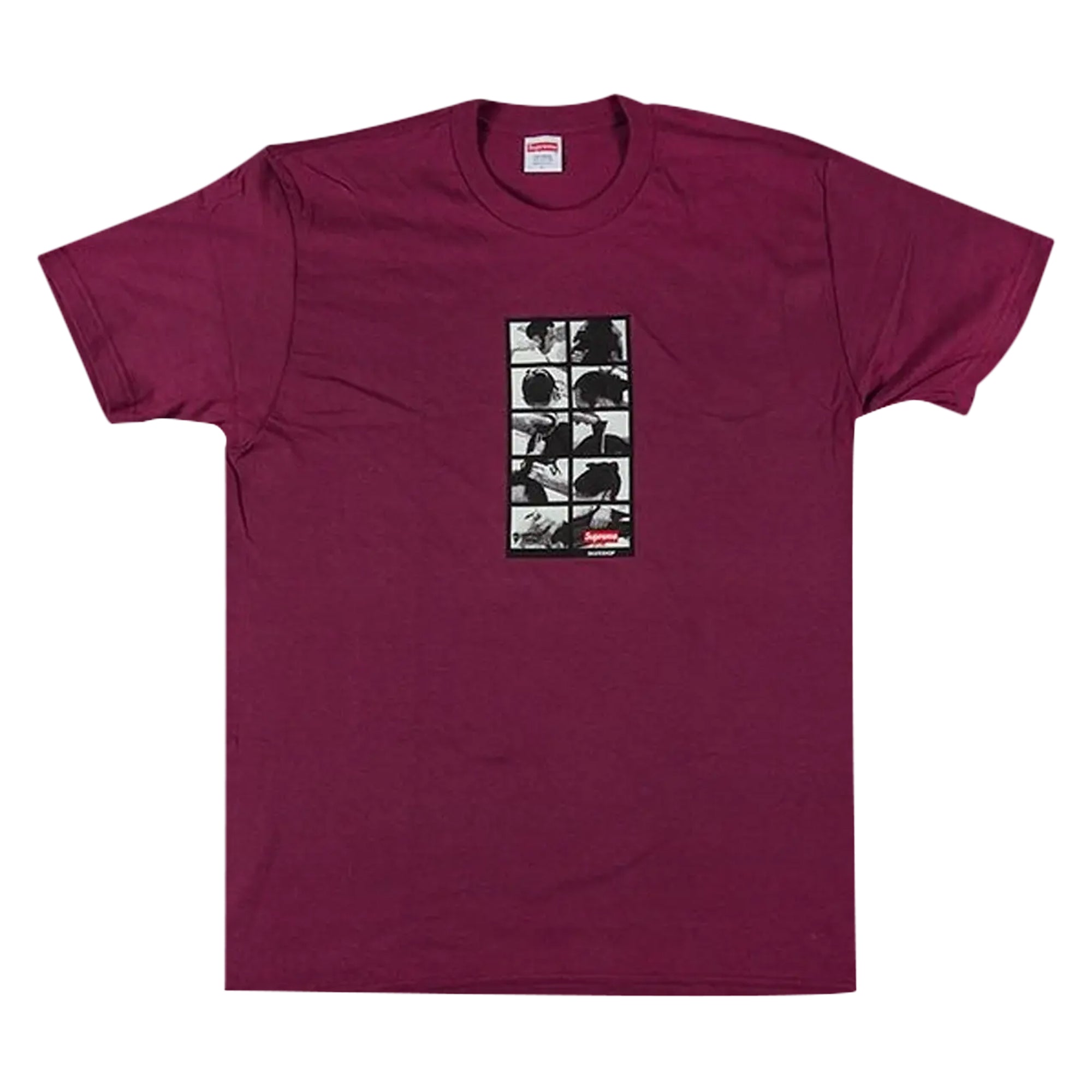 Supreme Sumo Tee Burgungdy-PLUS