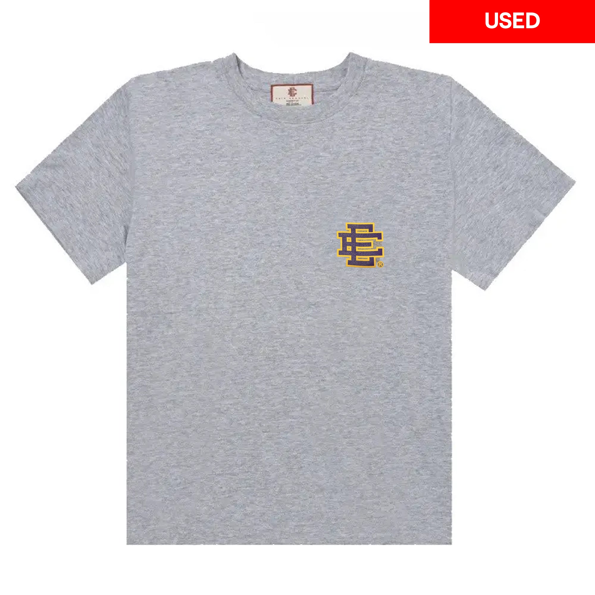 Eric Emanuel EE Basic Tee Purple/Yellow (Used)-PLUS