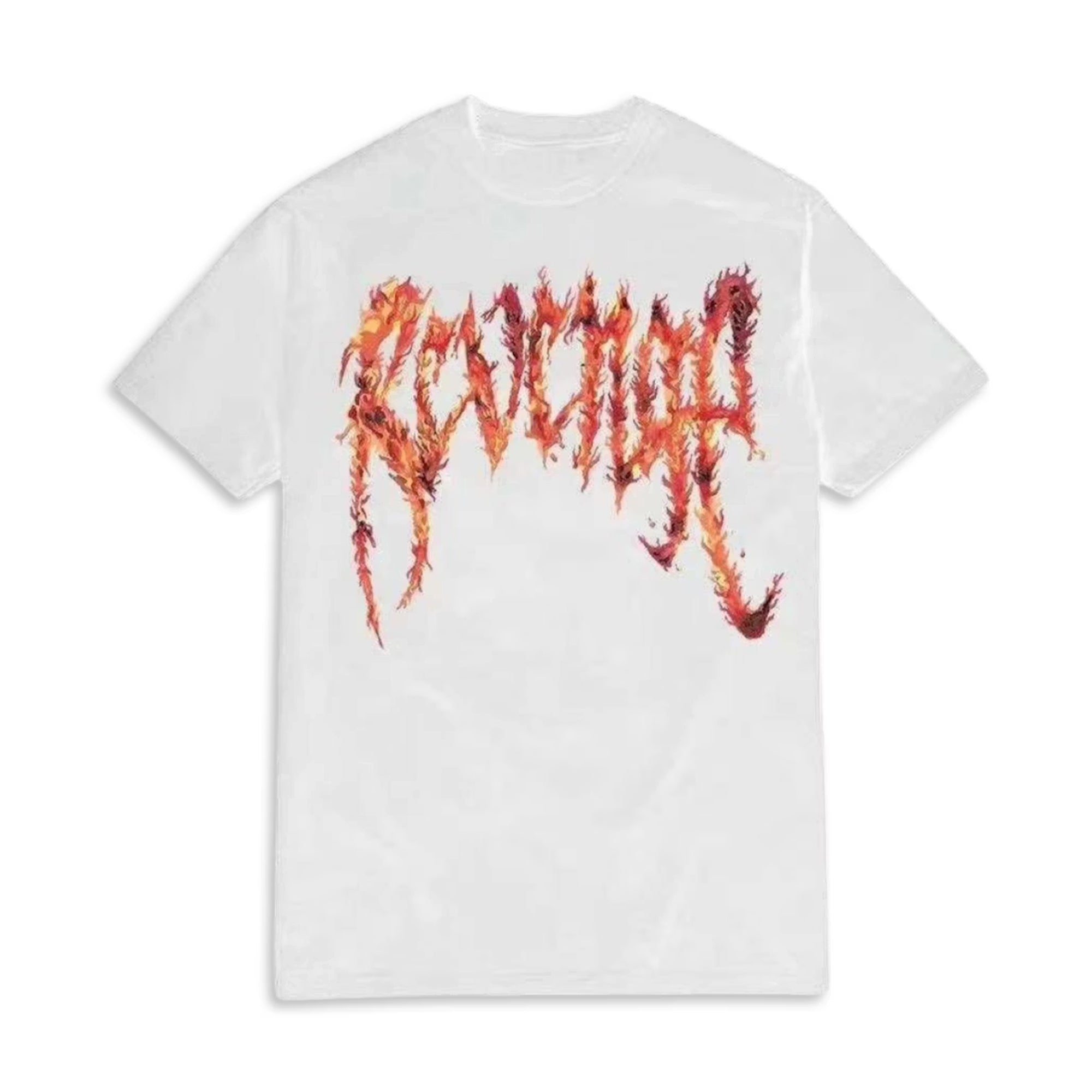 Revenge Inferno Tee White-PLUS