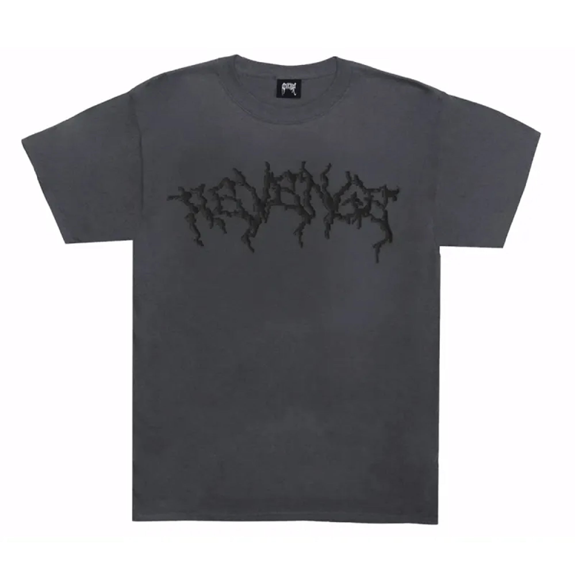 Revenge Pixel Tee Grey-PLUS