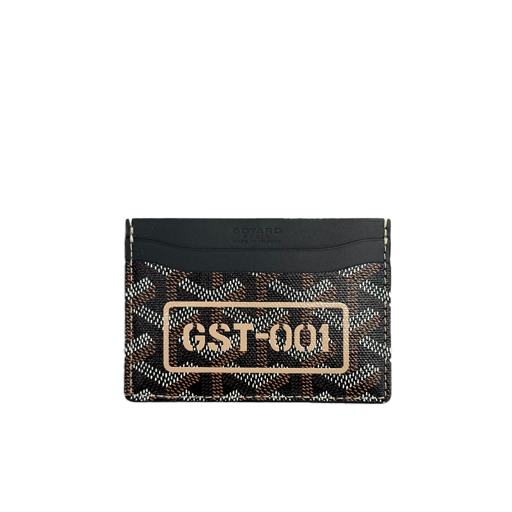 Goyard Saint Sulpice Card Holder Black (Singapore Exclusive)-PLUS