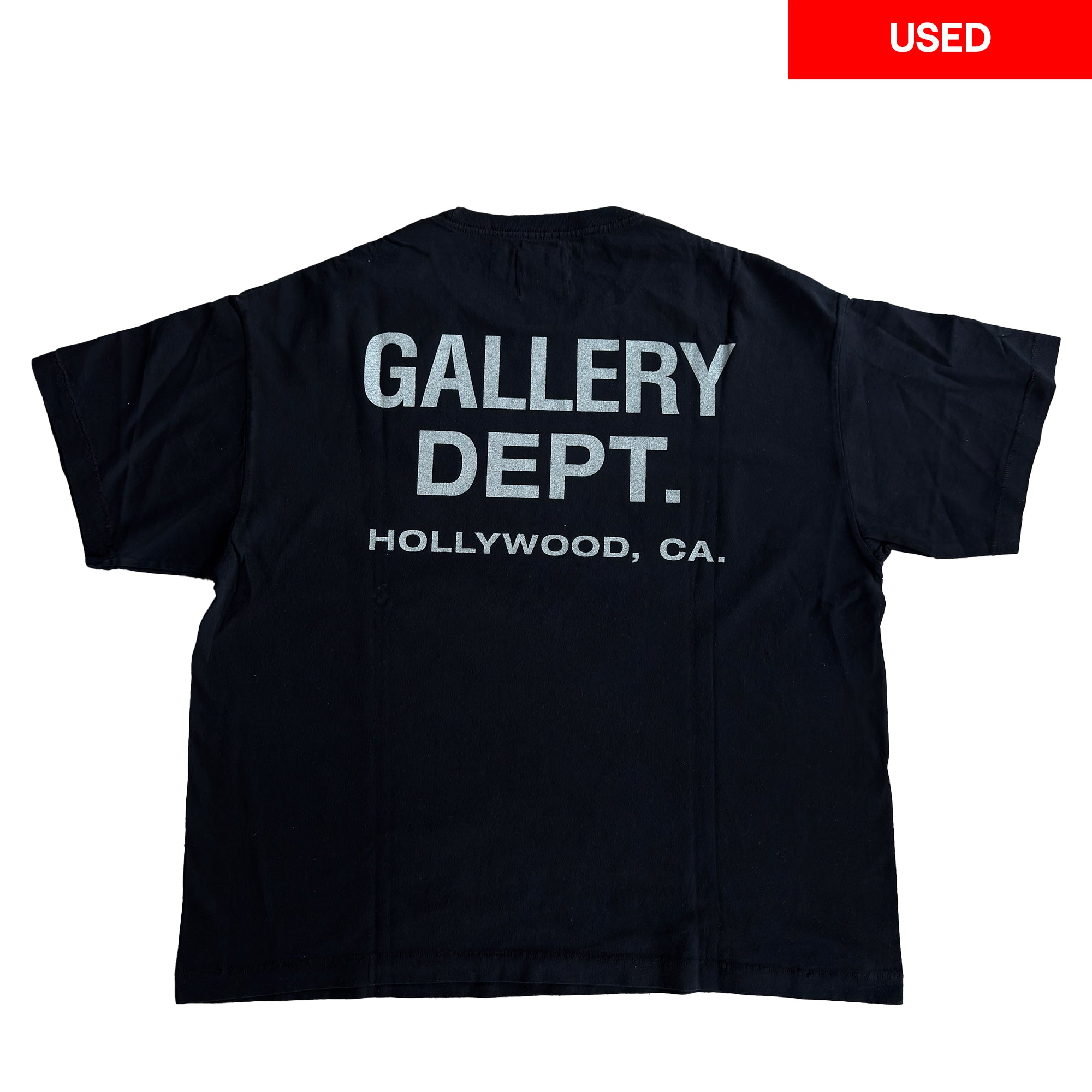 Gallery Dept. Souvenir Tee Black (Used)-PLUS