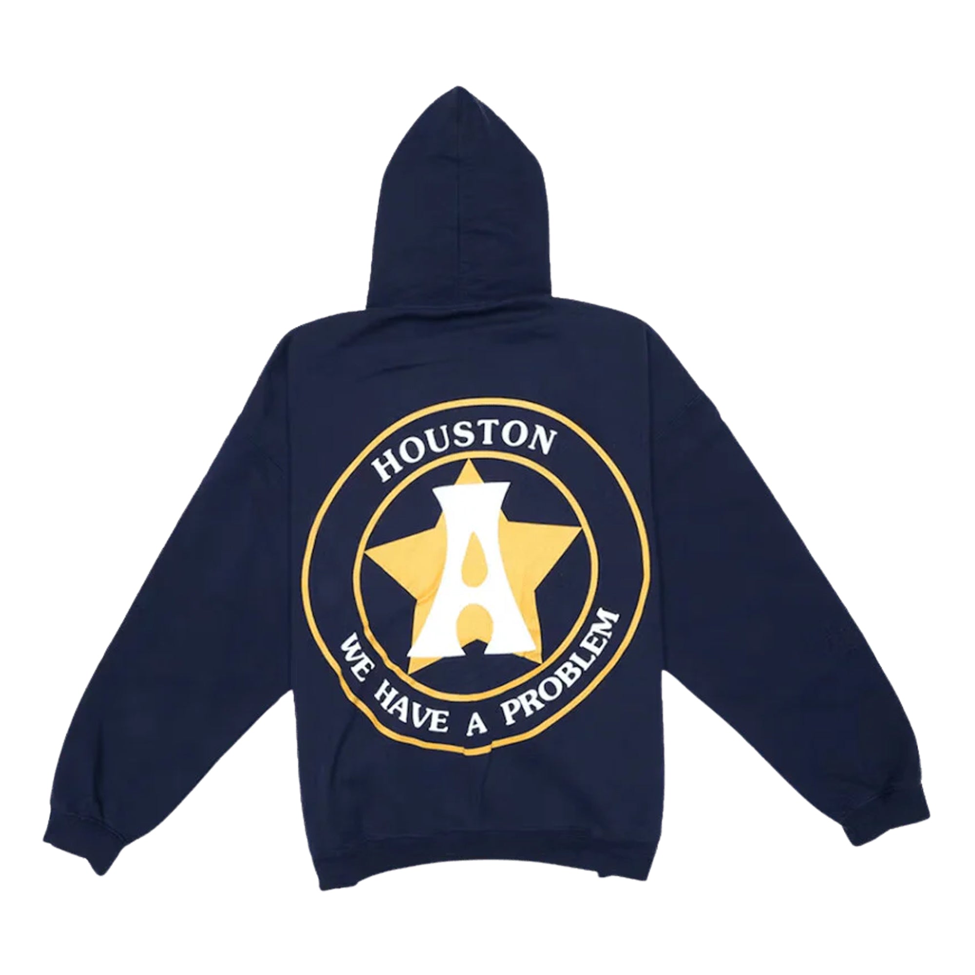 Travis Scott Houston Hoodie Navy-PLUS