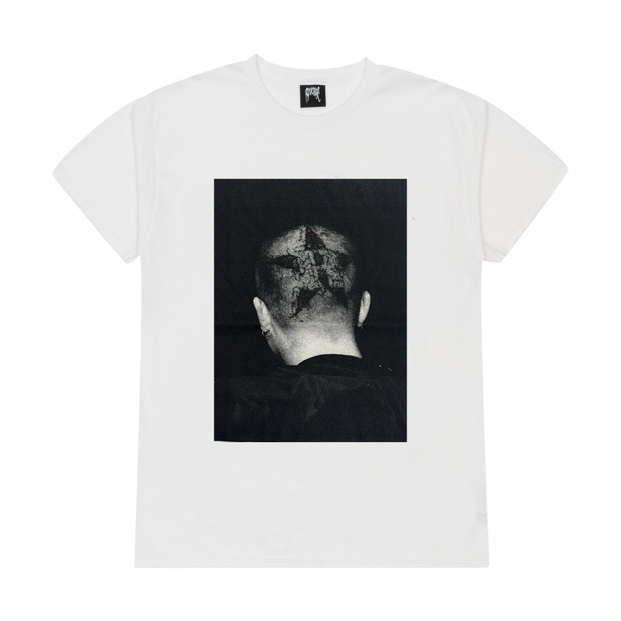 Revenge Haircut Tee White-PLUS