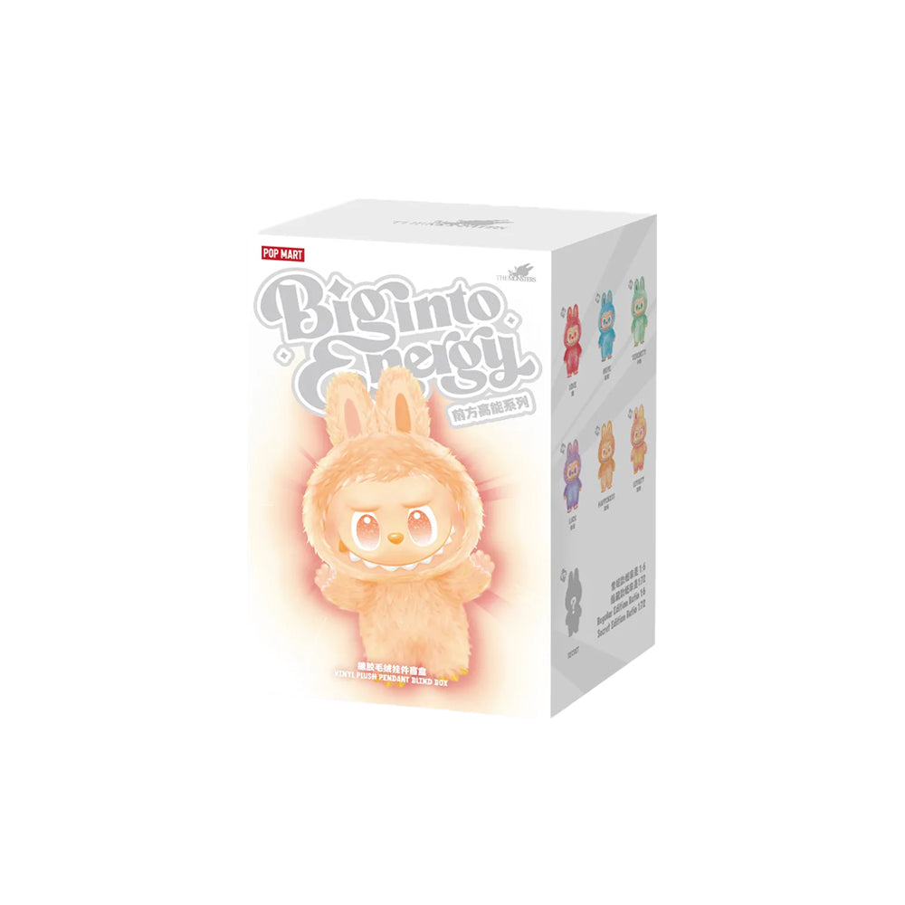 Pop Mart Labubu The Monsters Big into Energy Series Vinyl Plush Pendant Single Blind Box-PLUS