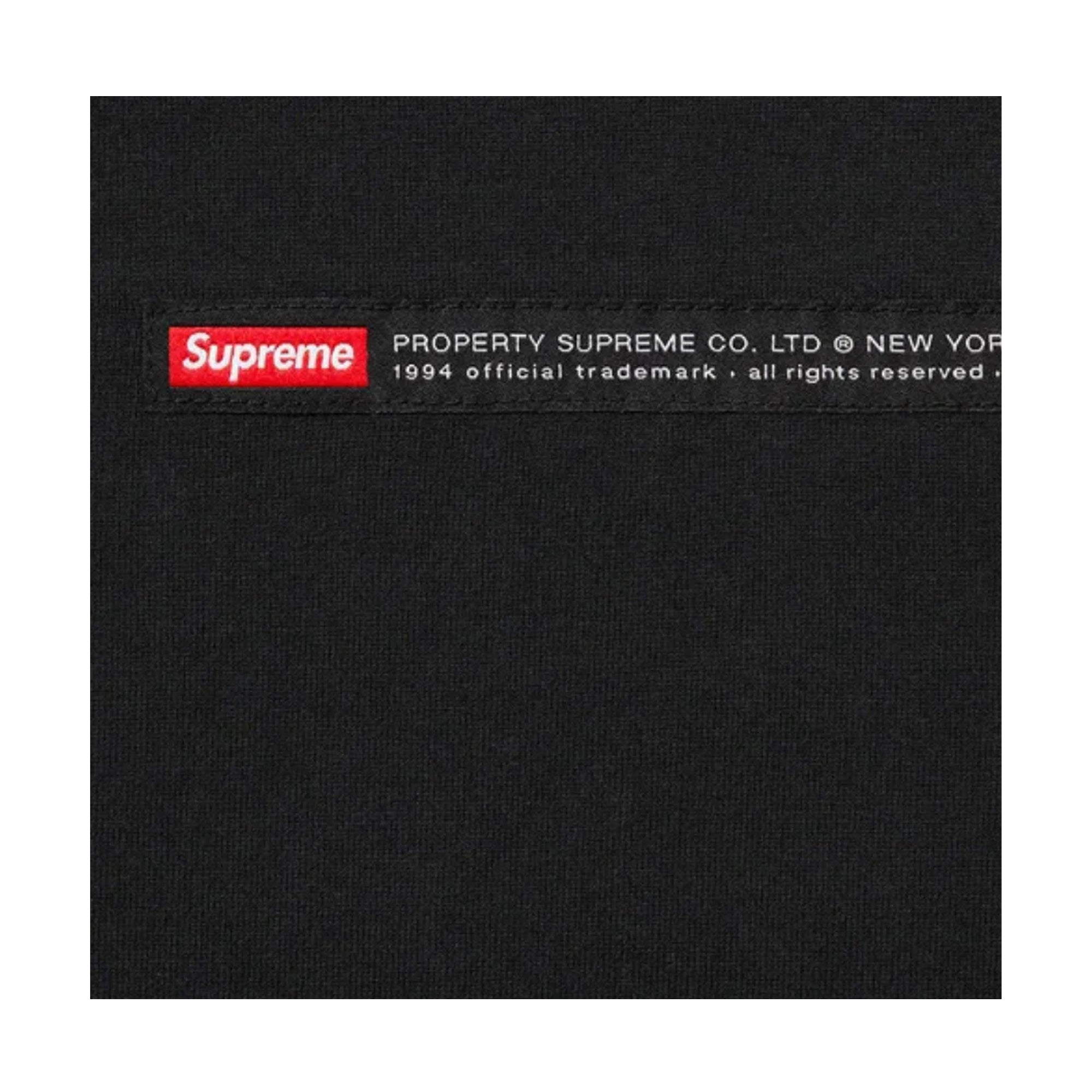 Supreme Property Label S/S Top Black-PLUS