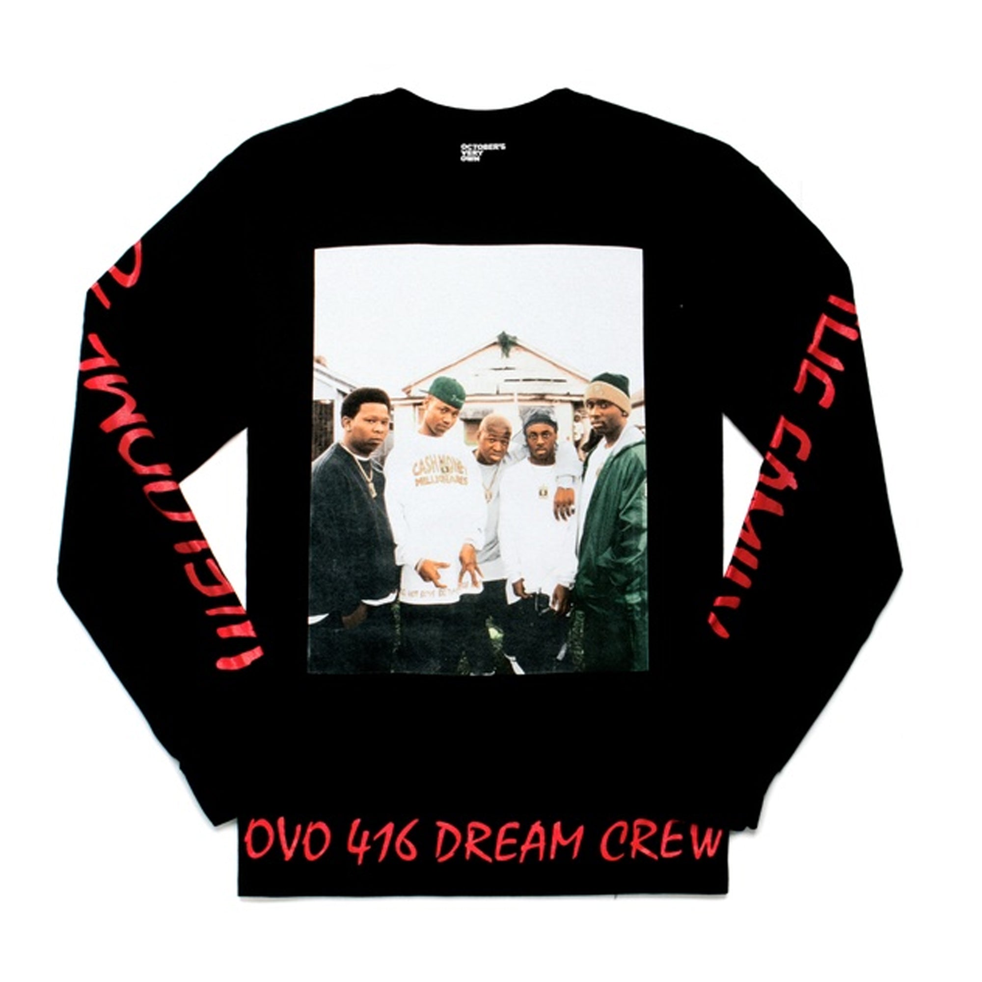 OVO Welcome To The Family Long Sleeve Black (2013)-PLUS