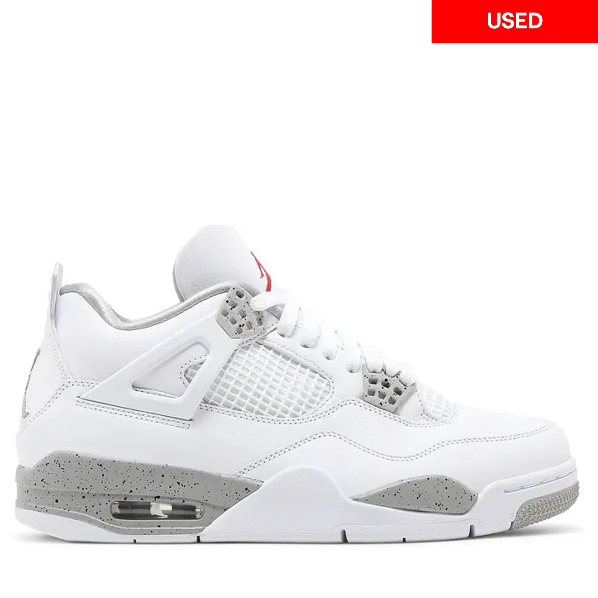 Jordan 4 Retro White Oreo (2021) (Used)-PLUS